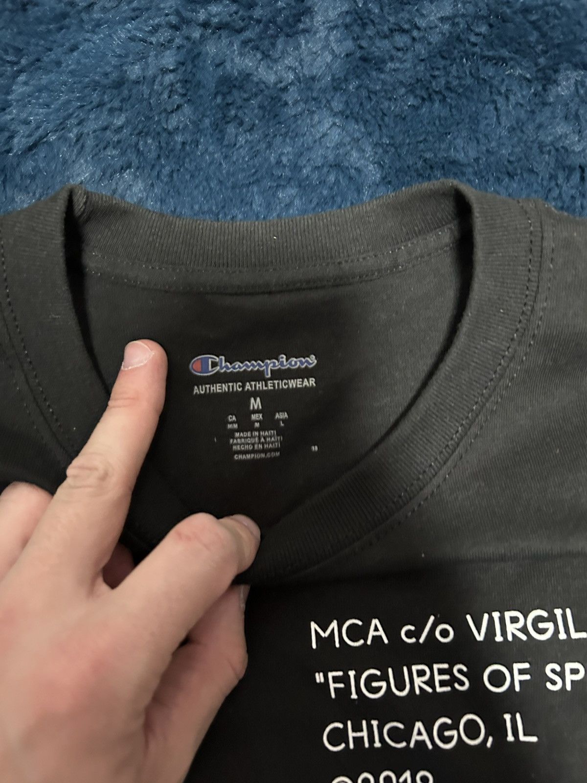 Champion × Virgil Abloh Virgil x champion tee Size US M / EU 48-50 / 2 - 3 Thumbnail