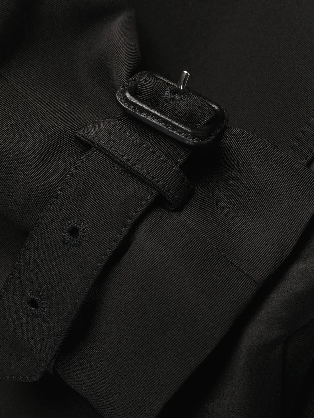 Saint Laurent Paris o1s1wg111224 Classic-Collar Coat in Black Size M / US 6-8 / IT 42-44 - 6 Thumbnail