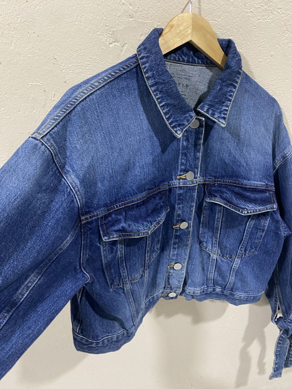 Japanese Brand Fray ID Denim Jacket Size M / US 6-8 / IT 42-44 - 3 Thumbnail