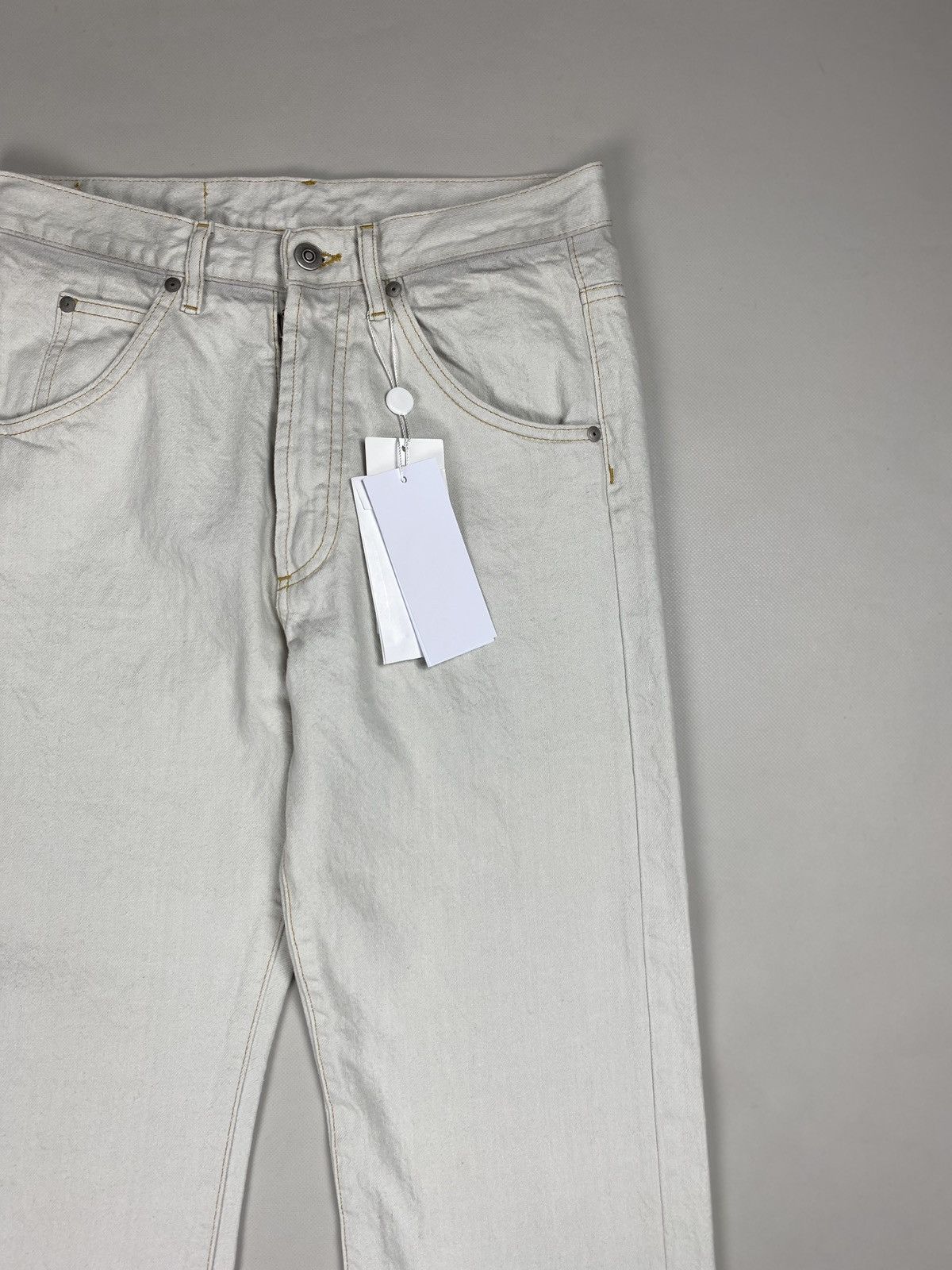 Maison Margiela BNWT! Maison Margiela 5 Pocket Straight Unisex Denim Jeans Size 27" / US 4 / IT 40 - 9 Thumbnail