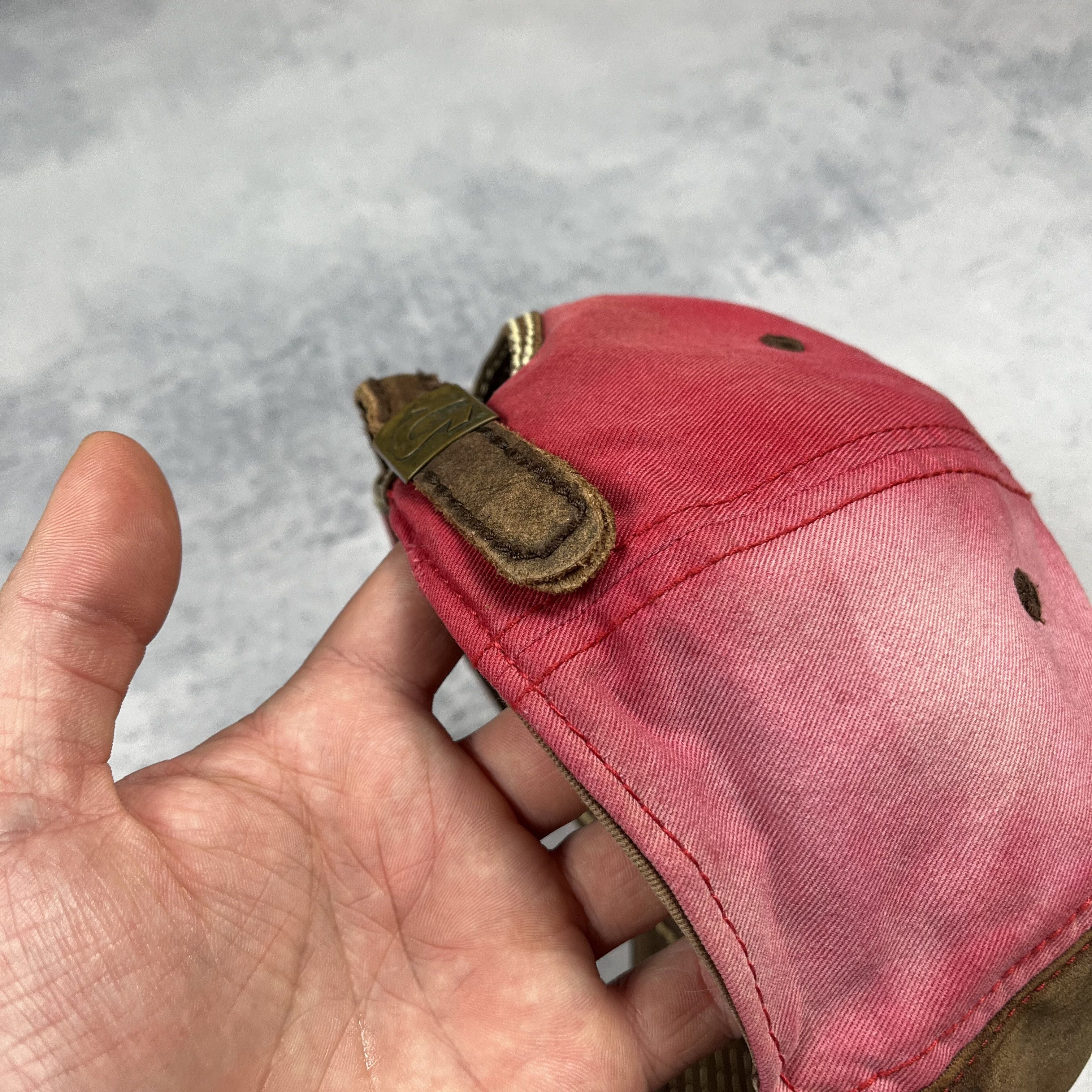 True Religion Crazy True Religion Y2K Leather Distressed Big Logo Cap Size ONE SIZE - 14 Thumbnail