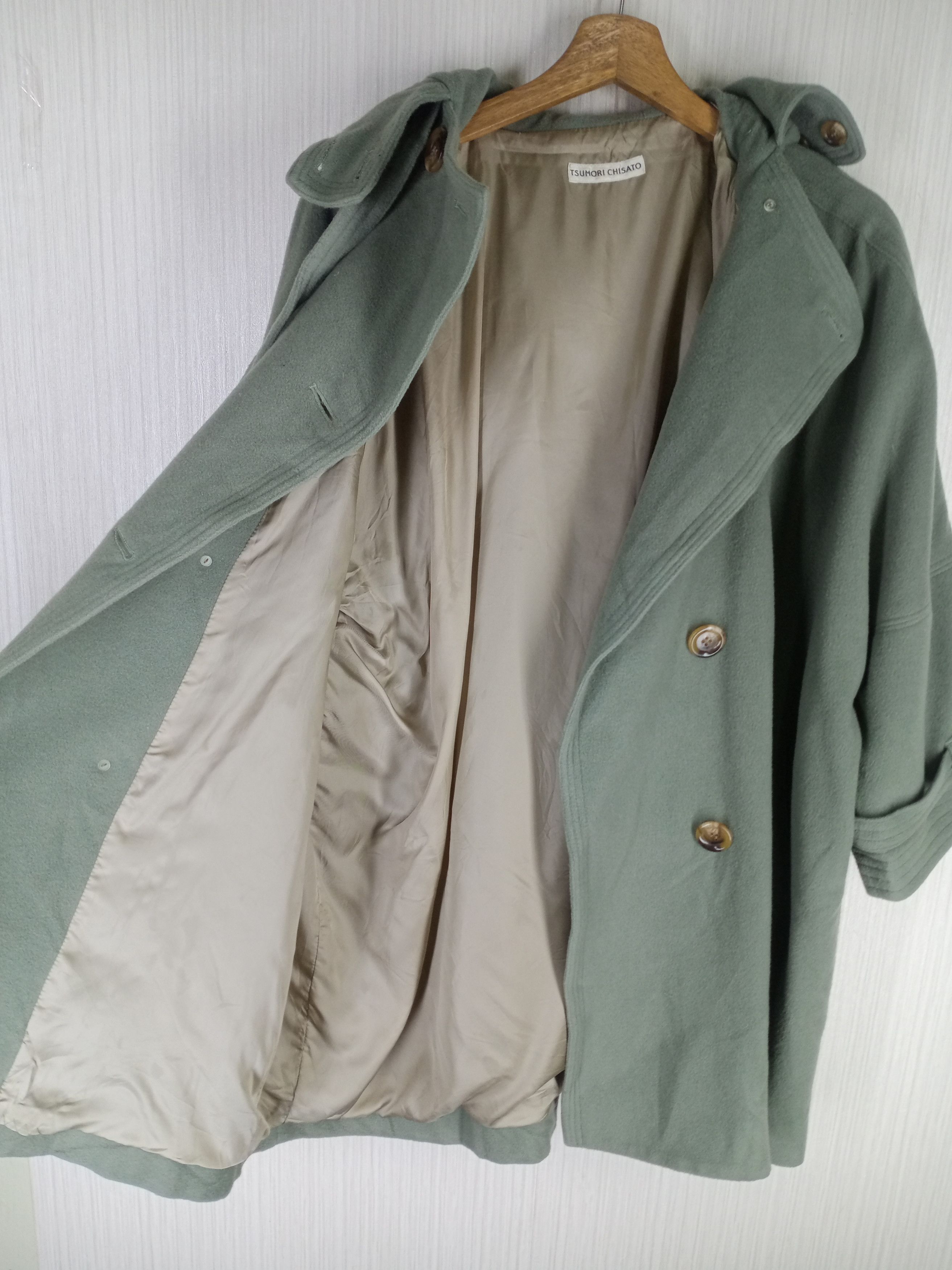 Issey Miyake Rare Vintage Issey Miyake Tsumori Chisato Double Breats Coat Size US XXL / EU 58 / 5 - 7 Thumbnail