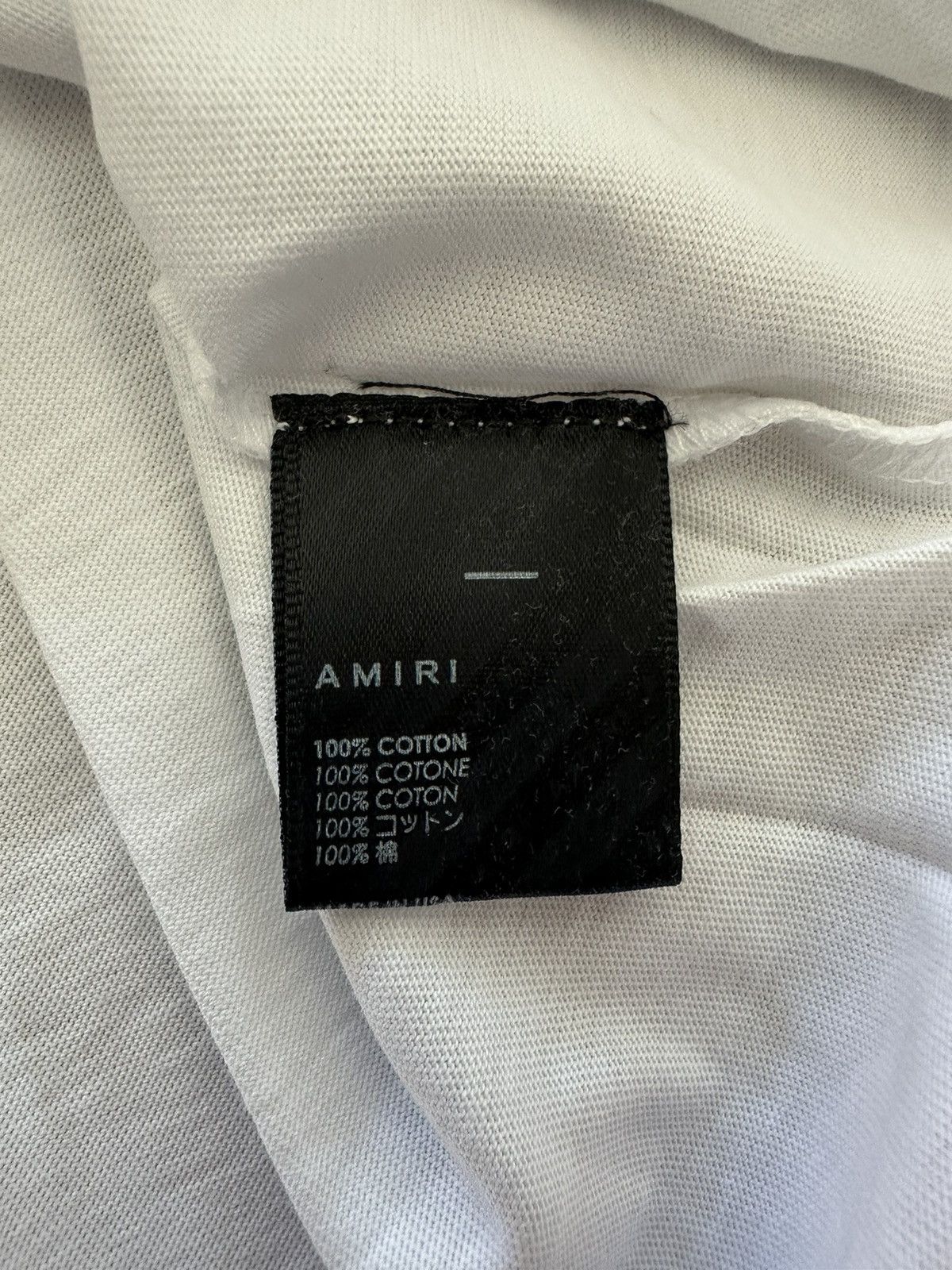 Amiri AMIRI SS23 Runway Invite T-Shirt Size US L / EU 52-54 / 3 - 5 Thumbnail