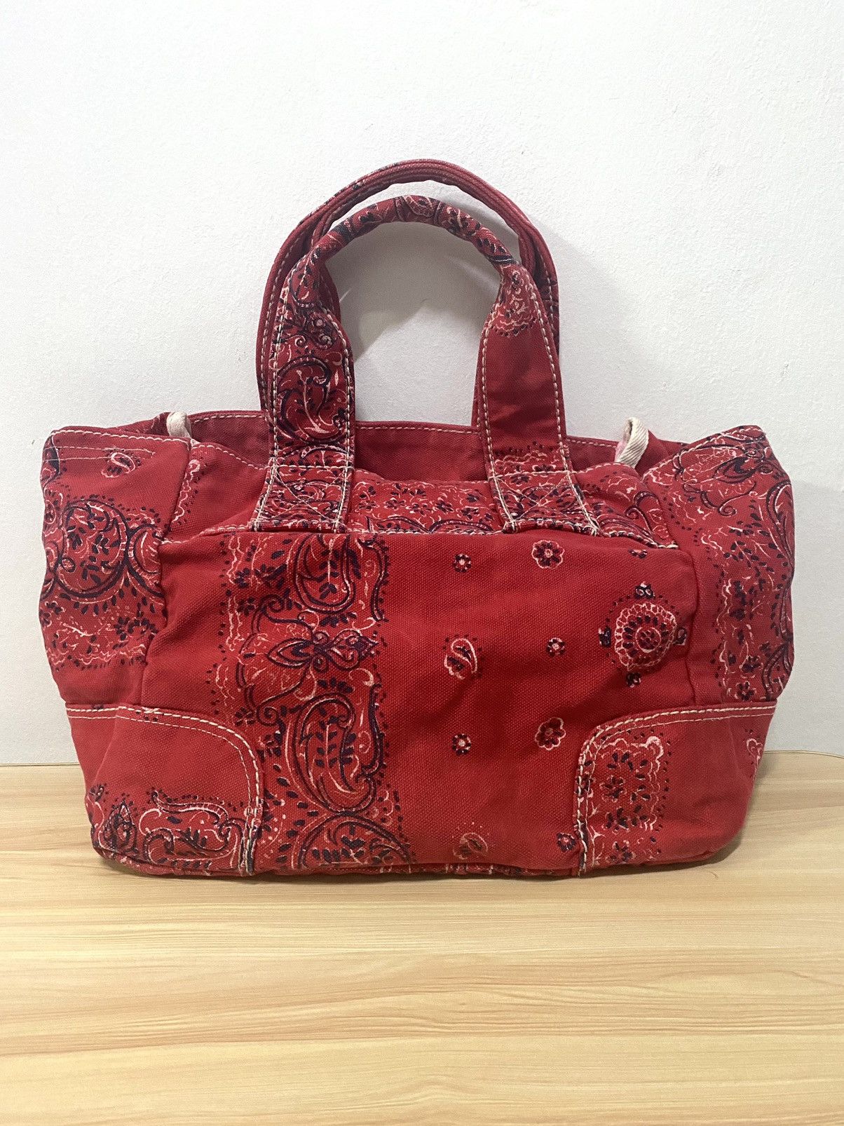 45rpm 45rpm Paisley Tote bag kiro hirata(KAPITAL) era Size ONE SIZE - 1 Thumbnail