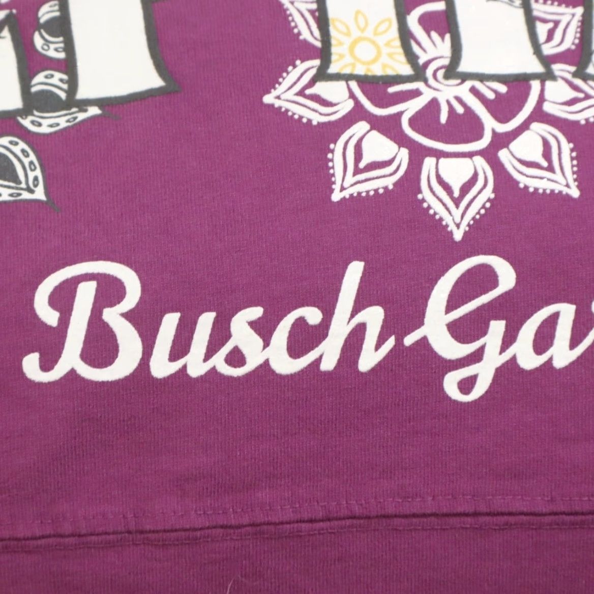 ESPIRIT Spirit Jersey Busch Gardens Elephant Solid Long Sleeve T-Shirt Purple Women's S Shirt Size S / US 4 / IT 40 - 7 Thumbnail