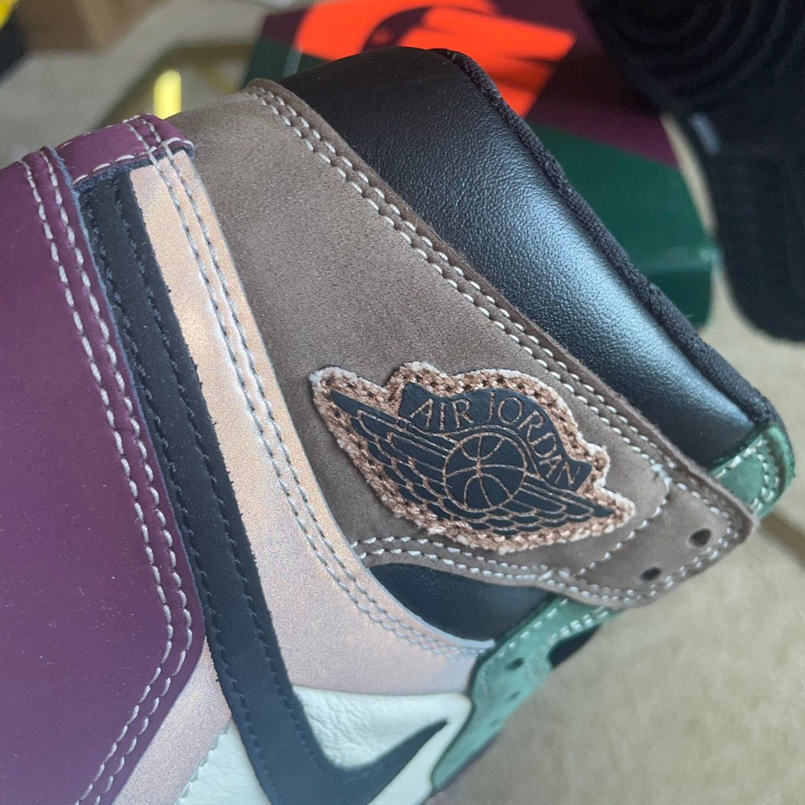 Jordan Brand DH3097-001 AiR JORDAN 1 Hi HAND CRAFTED MALLARD DUCK AUTUMN Size US 8 / EU 41 - 9 Thumbnail