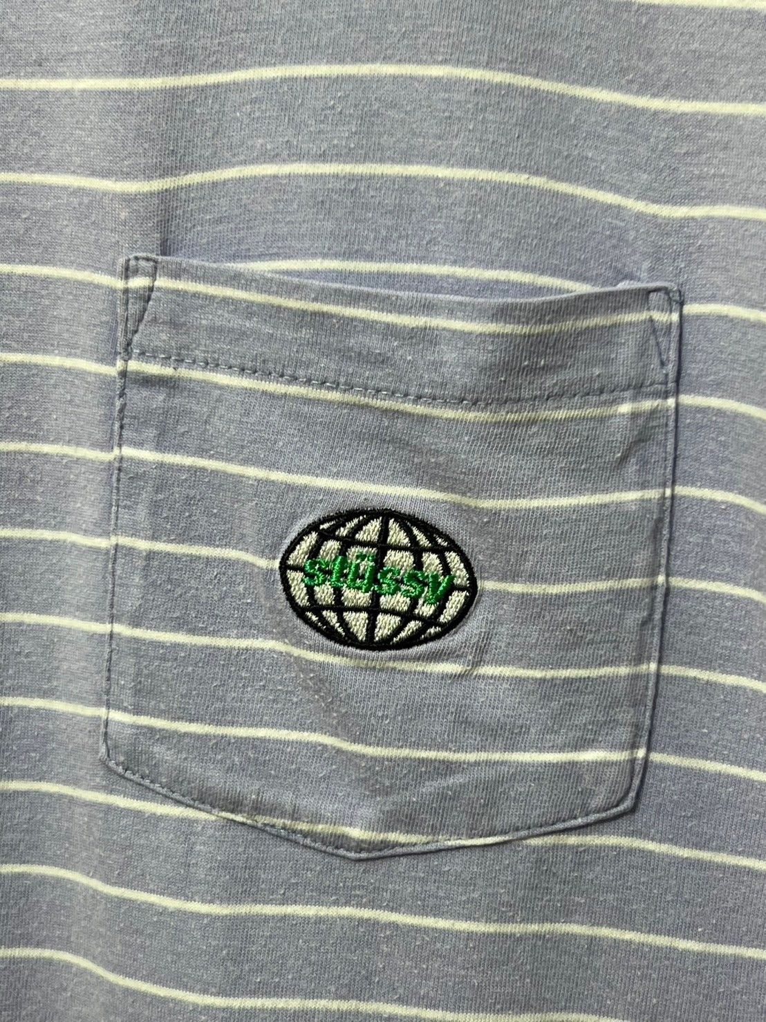 Stussy STUSSY Shirt Pocket Stripe bnz01 size M-XL Size US L / EU 52-54 / 3 - 4 Thumbnail