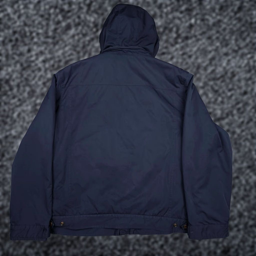 Polo Ralph Lauren VINTAGE Polo Ralph Lauren Jacket Mens Large Navy Full Zip Lined Hooded Bomber Jacket Navy Blue 90s Classic Mens Size US L / EU 52-54 / 3 - 1 Thumbnail