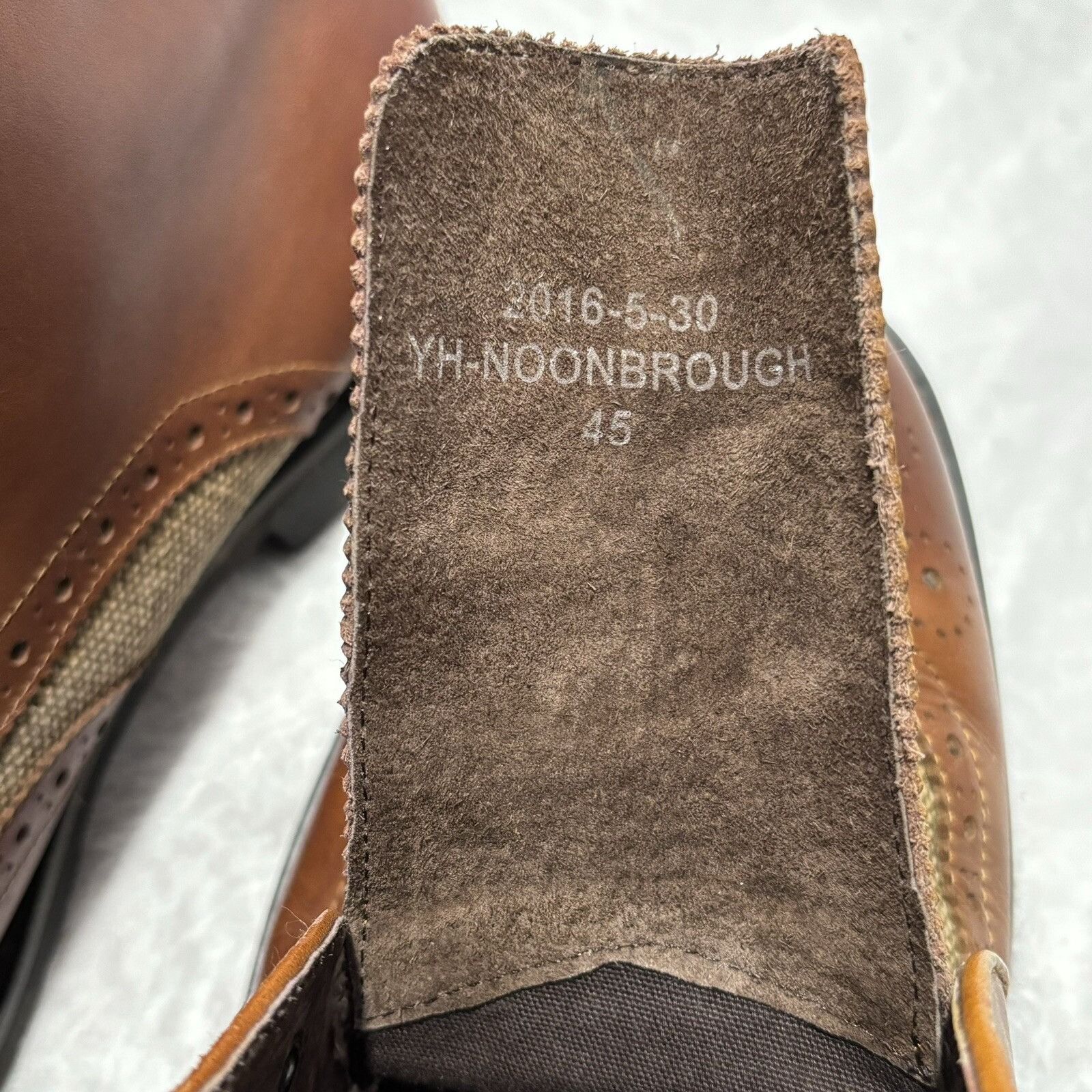 Chelsea Soccer Chelsea Boots Paolo Vandini Londn Brown Leather/Canvas Lace Size US 13 / EU 46 - 6 Thumbnail