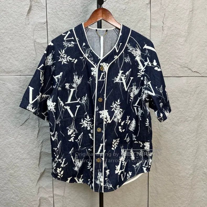 Louis Vuitton Louis Vuitton Full-printed wheat-ear printed Jean baseball Size US M / EU 48-50 / 2 - 1 Thumbnail