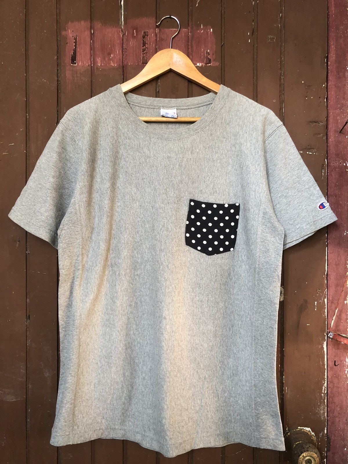 Champion RARE Vintage 90s Champion Reverse Weave Pocket Tee Size US L / EU 52-54 / 3 - 1 Thumbnail