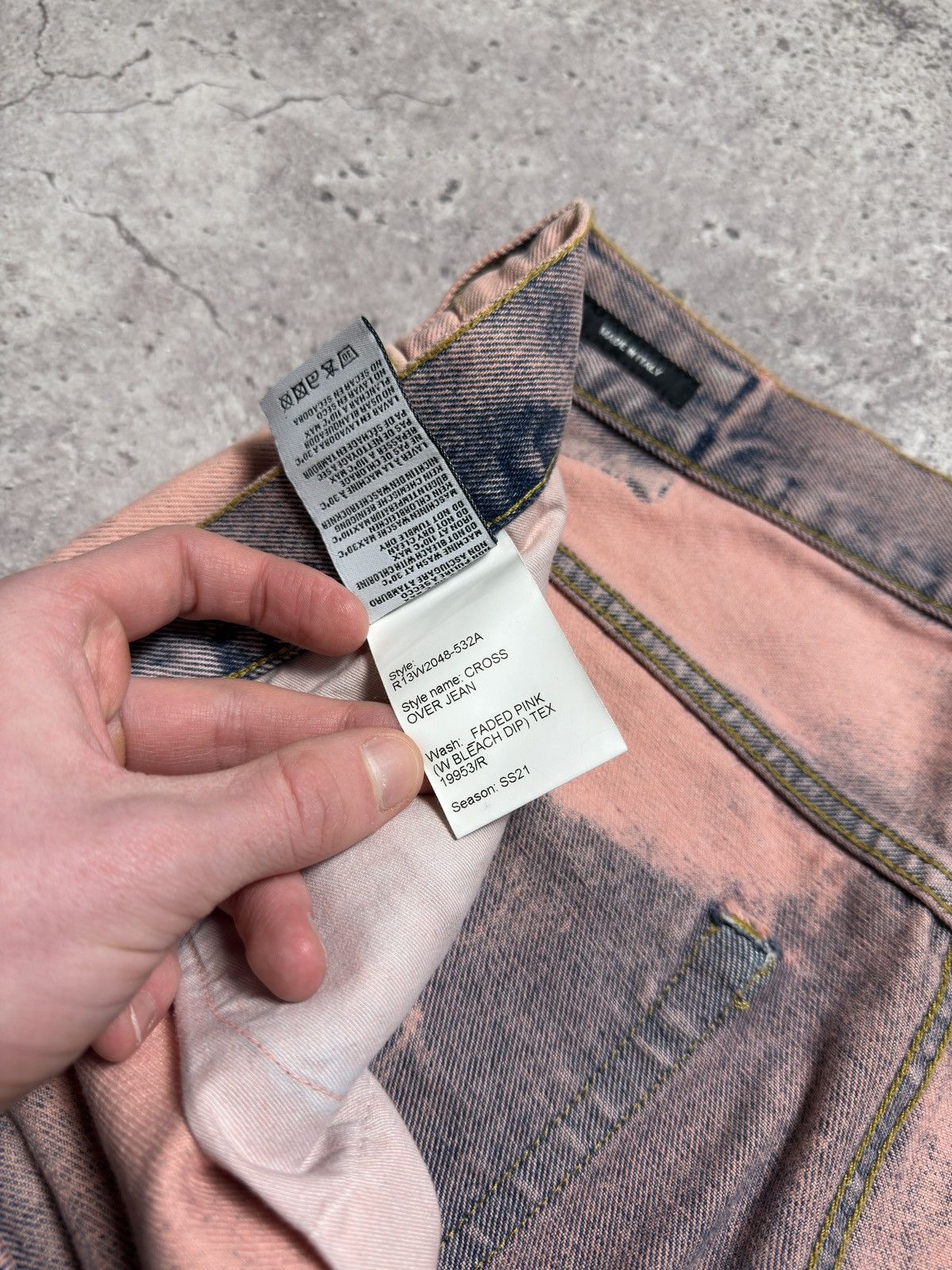 R13 R13 Distressed Slim Jeans Size 24" / US 00 / IT 34 - 11 Thumbnail