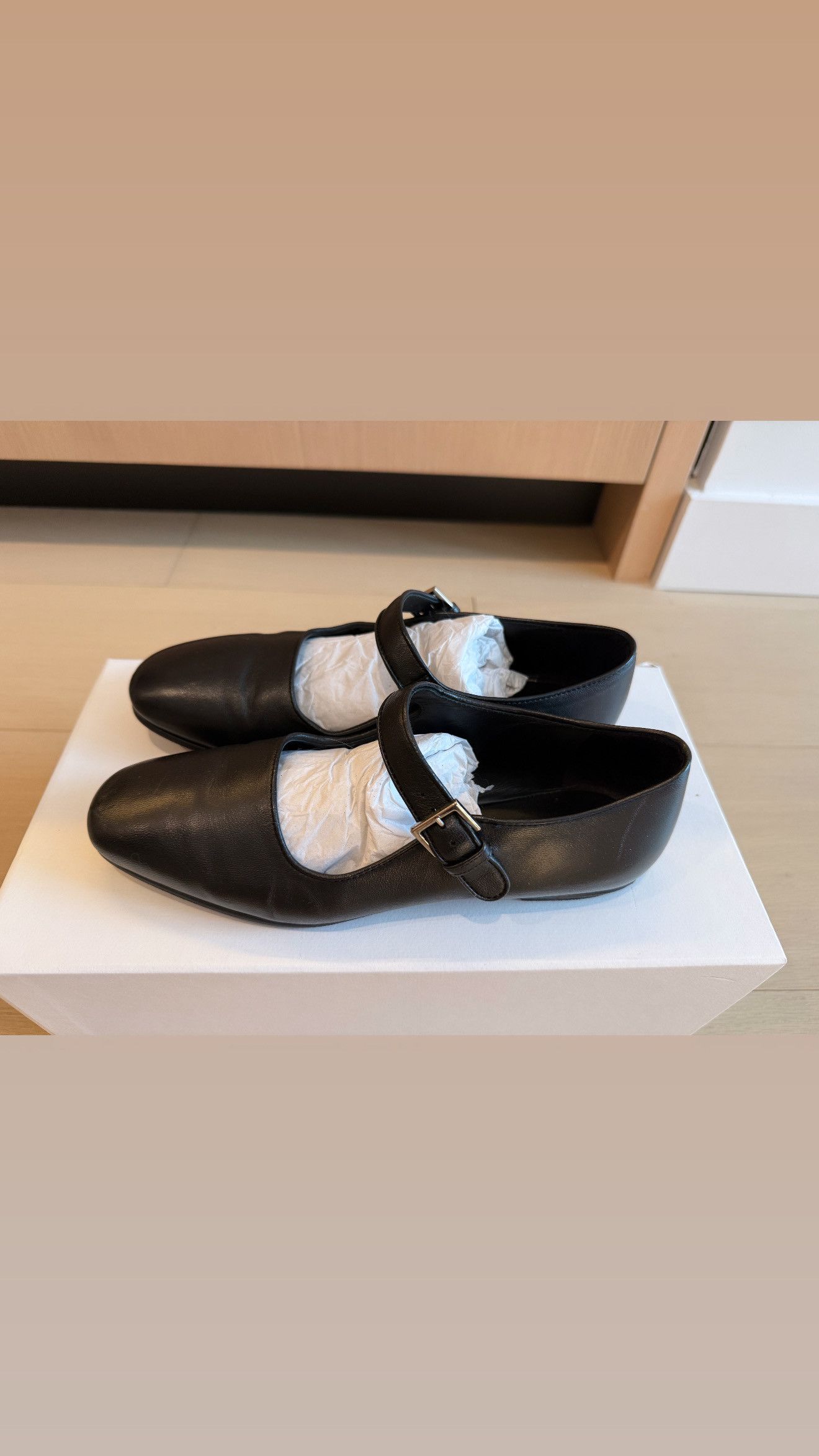 The Row Ava Mary Jane Ballerina Flats Size US 5 / IT 35 - 2 Thumbnail