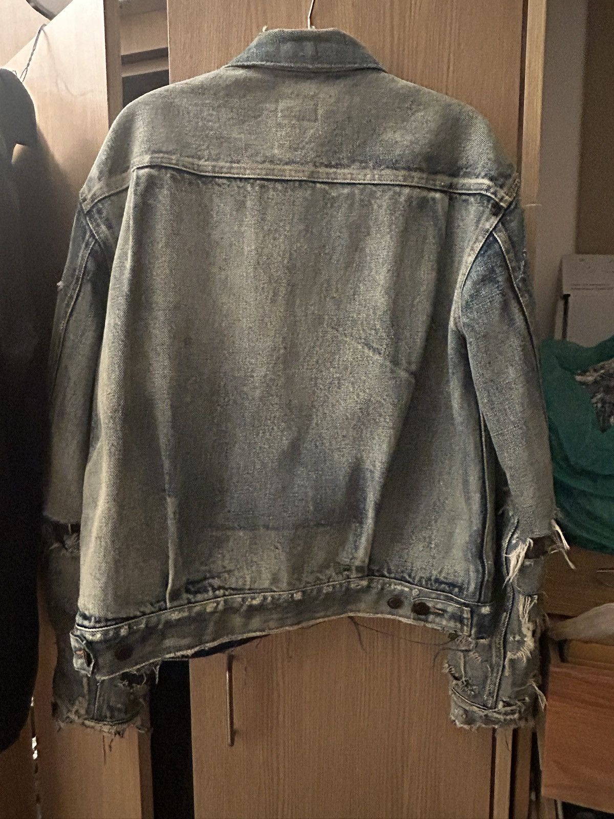 Saint Laurent Paris SLP SS21 Made in Japan Denim Jacket Size US M / EU 48-50 / 2 - 2 Thumbnail