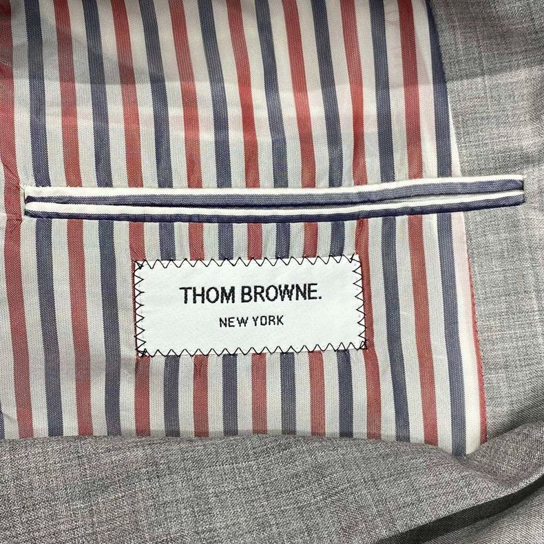 Thom Browne Thom Browne size3 Patchwork grey jacket Size 34S - 5 Thumbnail