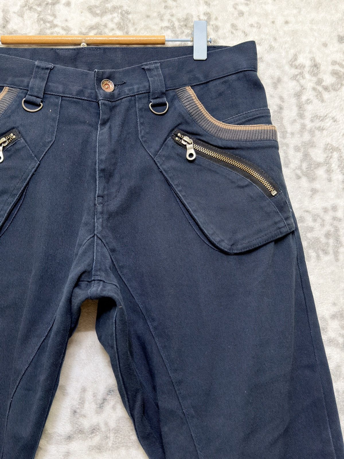 PPFM Vintage PPFM Curve Bondage Banana Cut Avant Garde Pants Size US 32 / EU 48 - 5 Thumbnail