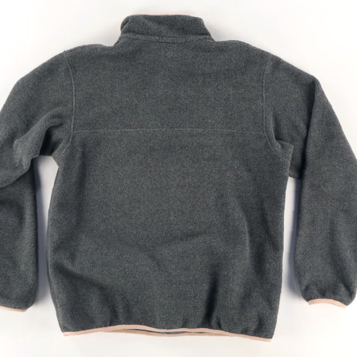 Patagonia VINTAGE Patagonia Synchilla Snap T Fleece Solid Mock Long Sleeve Sweater Gray Women's M Size M / US 6-8 / IT 42-44 - 4 Thumbnail