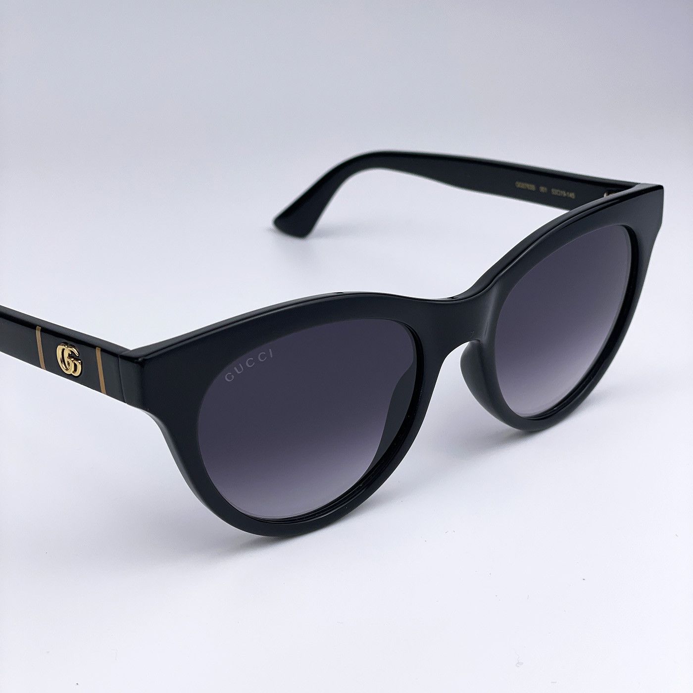 Gucci NEW GUCCI GG0763S 001 Gradient Cat Eye Women Sunglasses Size ONE SIZE - 5 Thumbnail