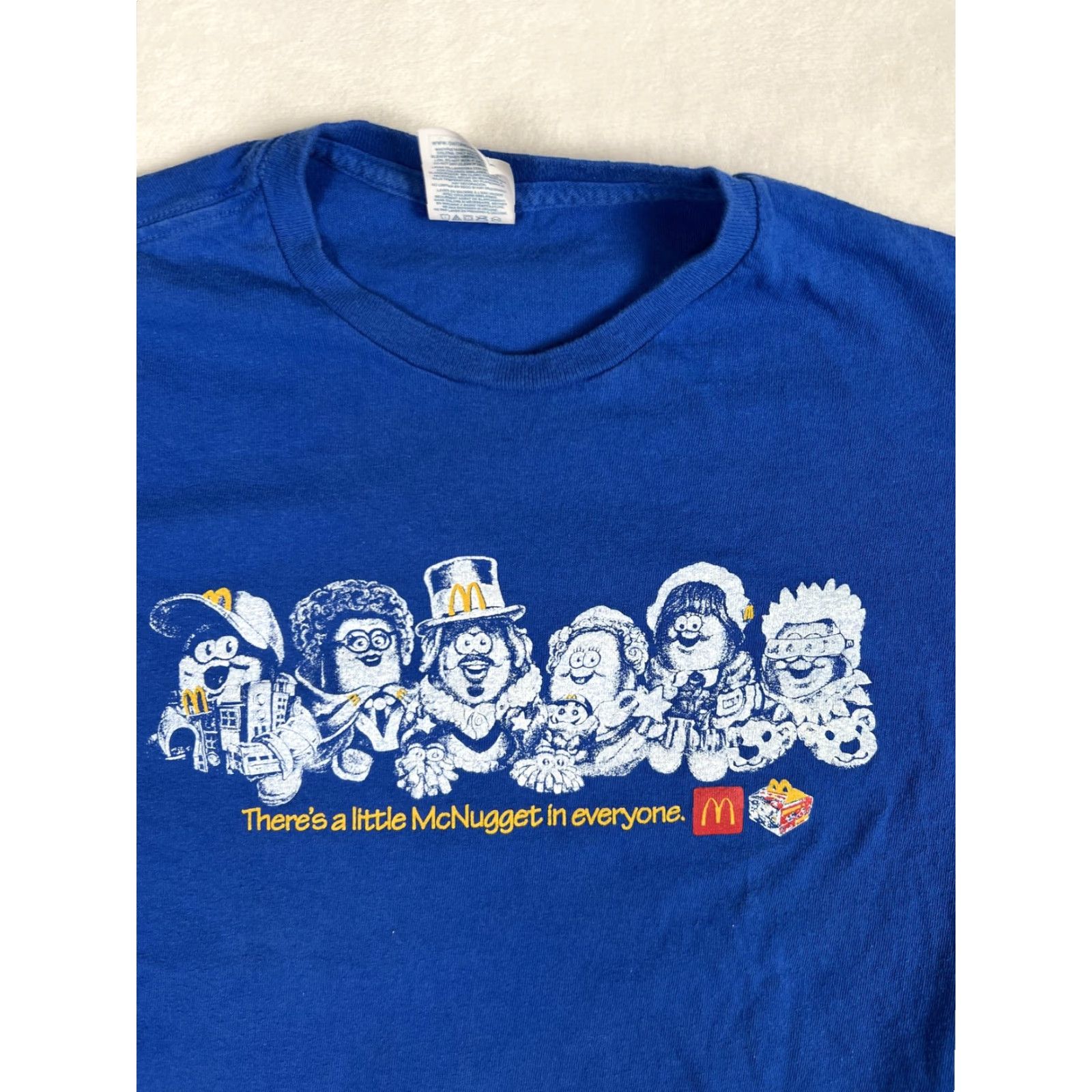 Vintage McDonalds Kerwin Frost T-Shirt Mens M/L Blue McNugget Buddies Graphic Tee Size US M / EU 48-50 / 2 - 2 Thumbnail