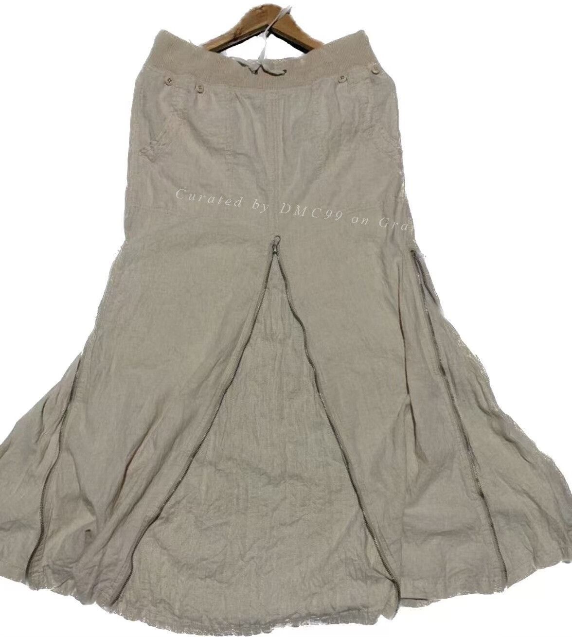 GOA Goa Vintage Cargo Zip Skirt Size 26" / US 2 / IT 38 - 1 Thumbnail
