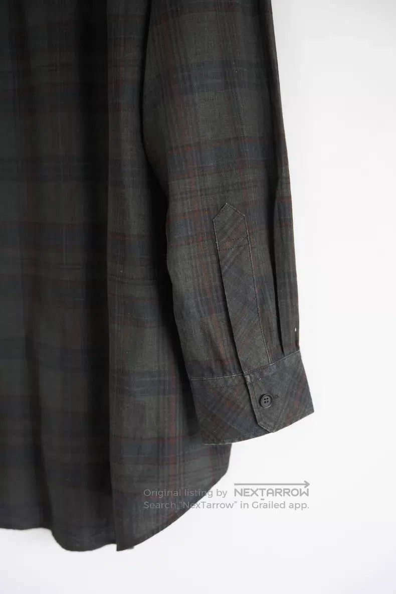 Yohji Yamamoto Yohji Yamamoto 24ss Check Zip Shirt Size US L / EU 52-54 / 3 - 5 Thumbnail