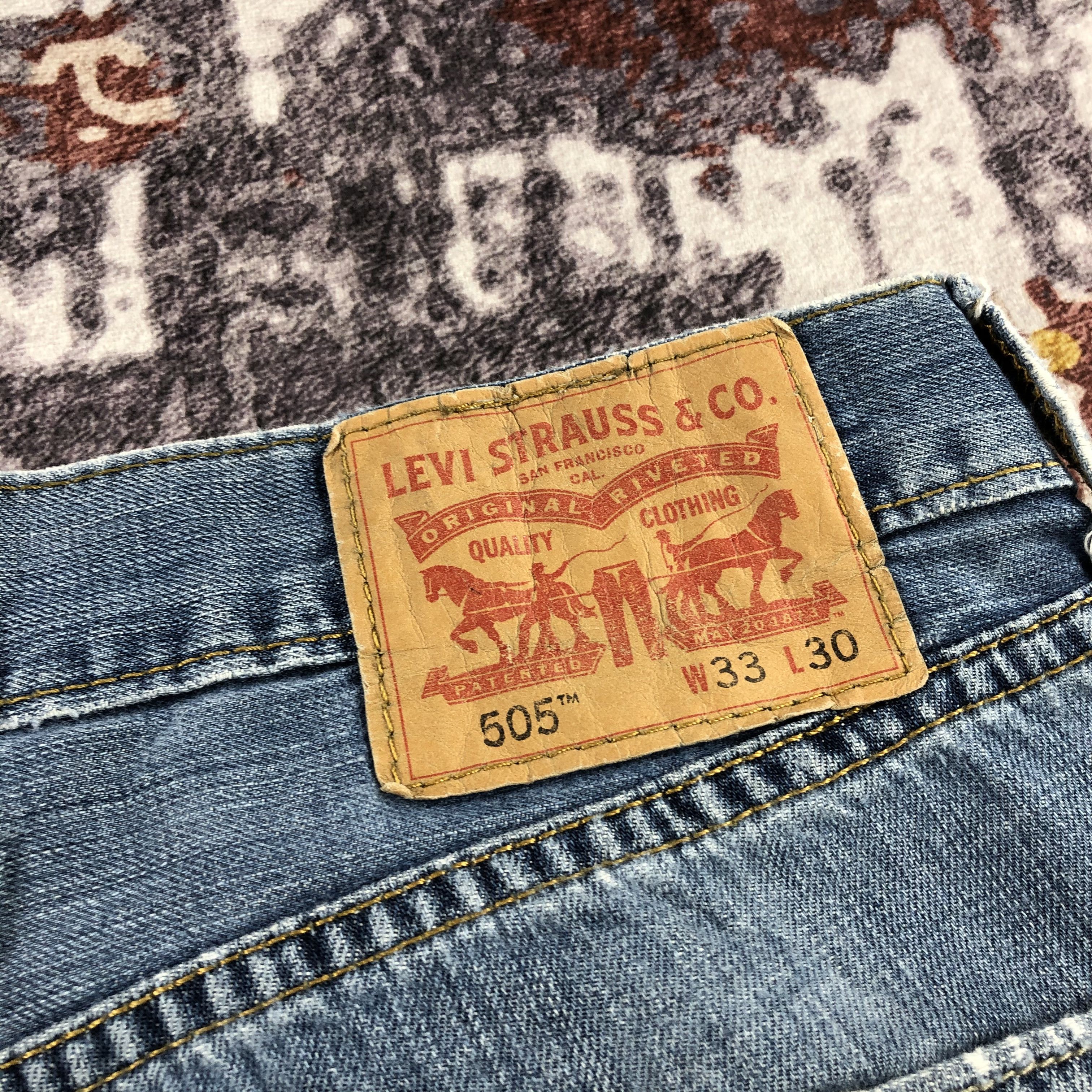 Levi's × Vintage Vintage Blue Wash Levis 505 Jeans-JM2534 Size US 34 / EU 50 - 7 Thumbnail