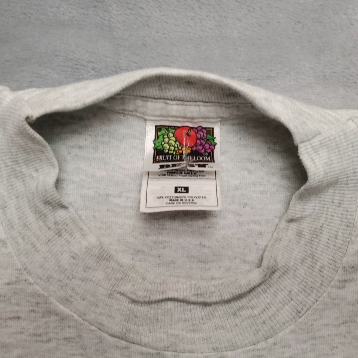 Vintage VTG Hawaii Shirt Mens XL Gray Robert Allan Sportswear Cotton Blend Crew Neck Short Sleeve 90s USA Tropical Fish T-Shirt Mens Size US XL / EU 56 / 4 - 4 Thumbnail