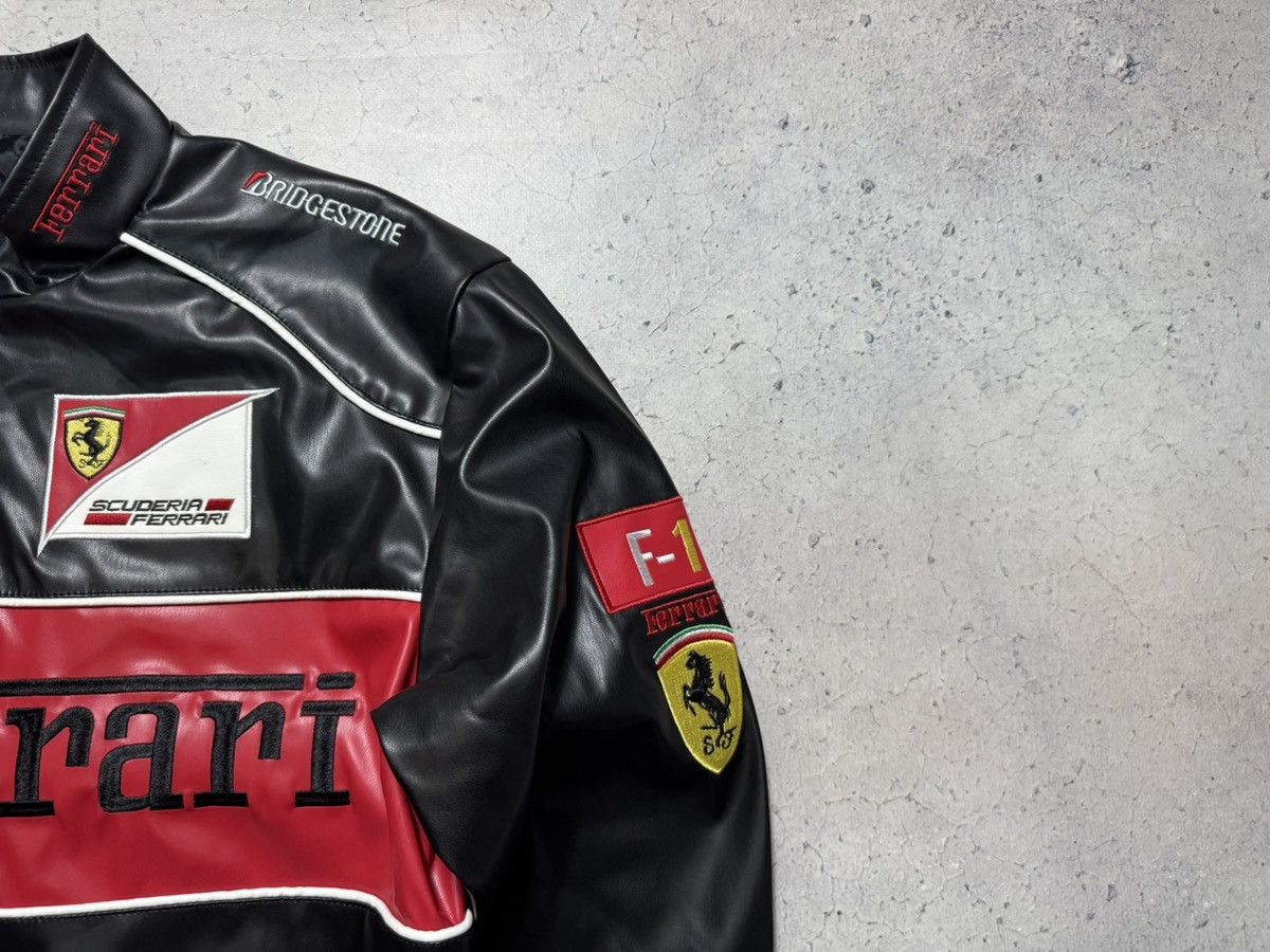 Ferrari Ferrari Vintage Racing Jacket Big Logo F1 Nascar Rare Size US XL / EU 56 / 4 - 5 Thumbnail