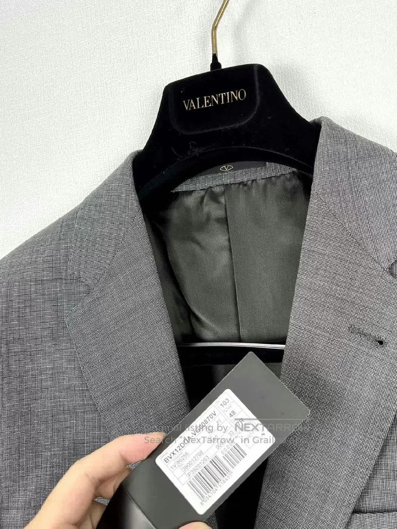 Valentino Valentino Men's wool suit set Size 50S - 6 Thumbnail