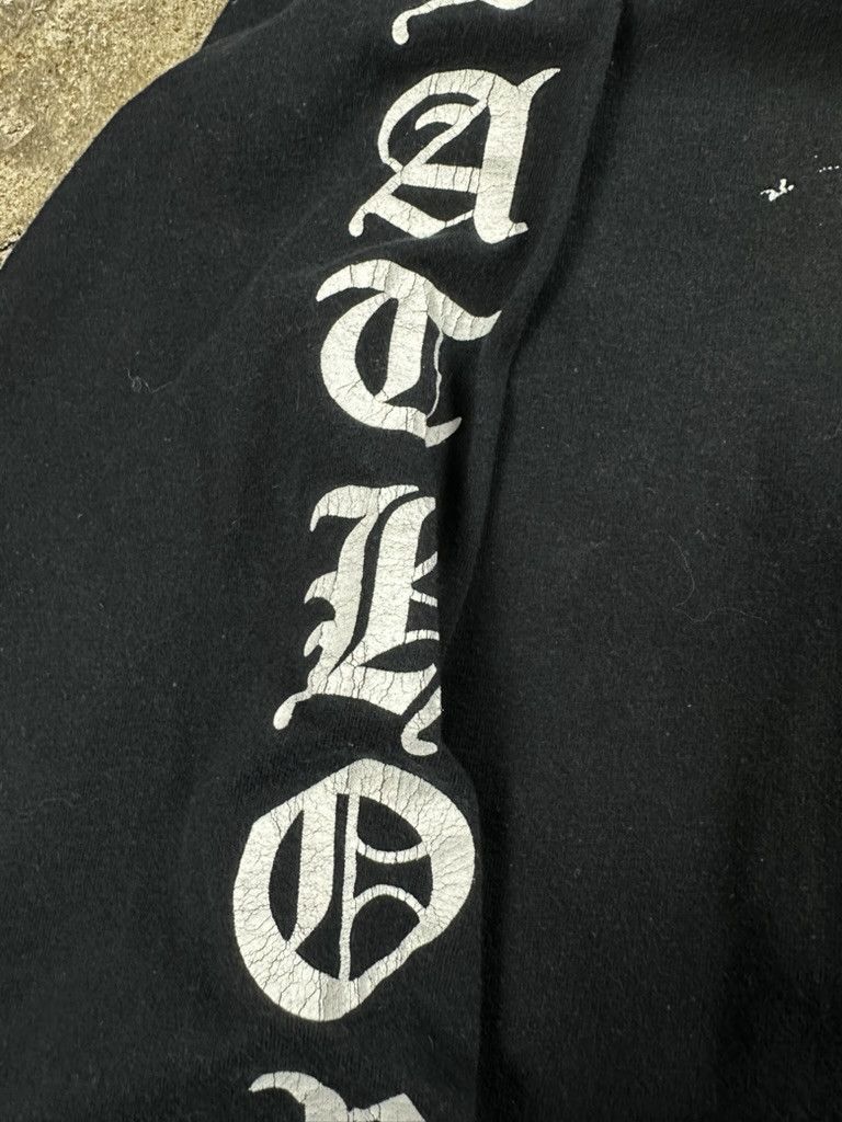 Band Tees 2009 Bathory Black Metal Goat Satan Vintage Longsleeve Size US S / EU 44-46 / 1 - 5 Thumbnail