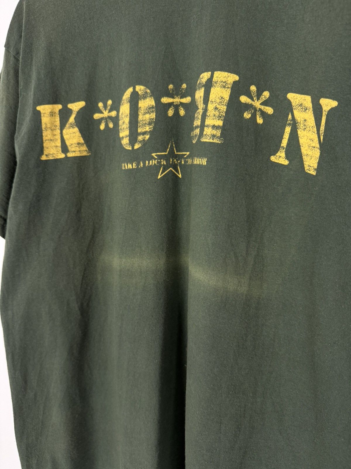 Band Tees × Vintage 2003-2004 Sun Faded Korn Take a Lock in the Mirror T-Shirt Size US M / EU 48-50 / 2 - 5 Thumbnail