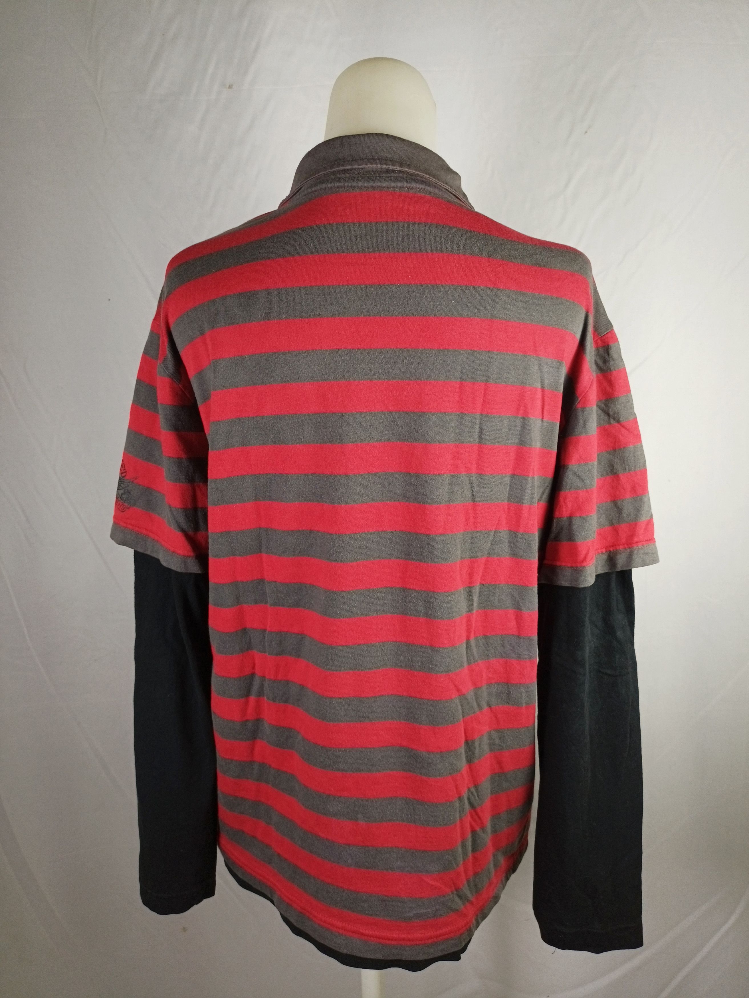 If Six Was Nine × Japanese Brand Design United Double Layers Long Sleeve Stripe Size US L / EU 52-54 / 3 - 17 Thumbnail