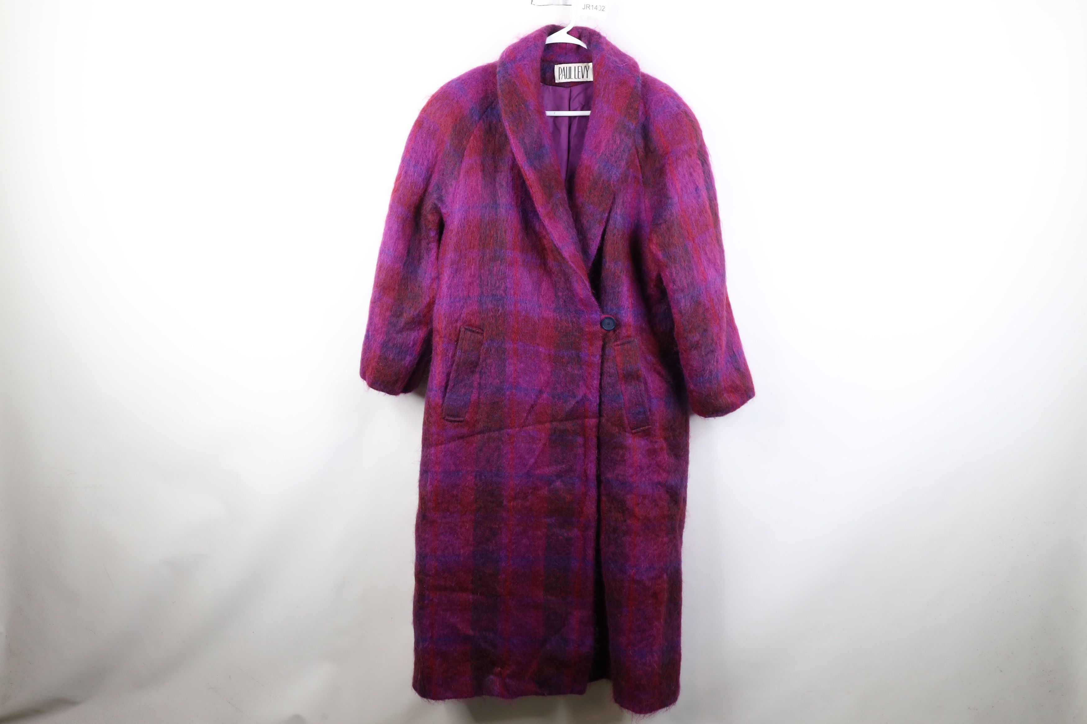 Vintage Vintage 90s Streetwear Shag Full Length Overcoat Jacket USA Size XL / US 12-14 / IT 48-50 - 1 Thumbnail