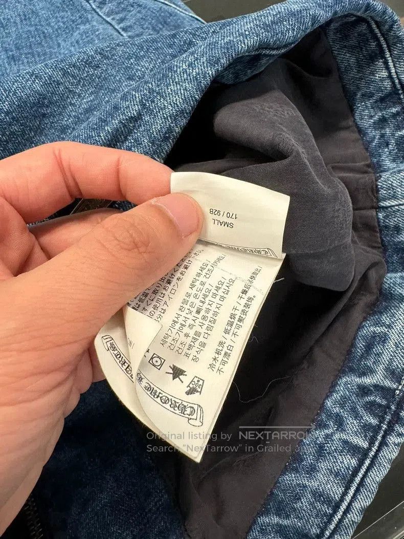 Chrome Hearts Chrome Hearts Denim Cotton Shirt Jacket. Size US S / EU 44-46 / 1 - 5 Thumbnail