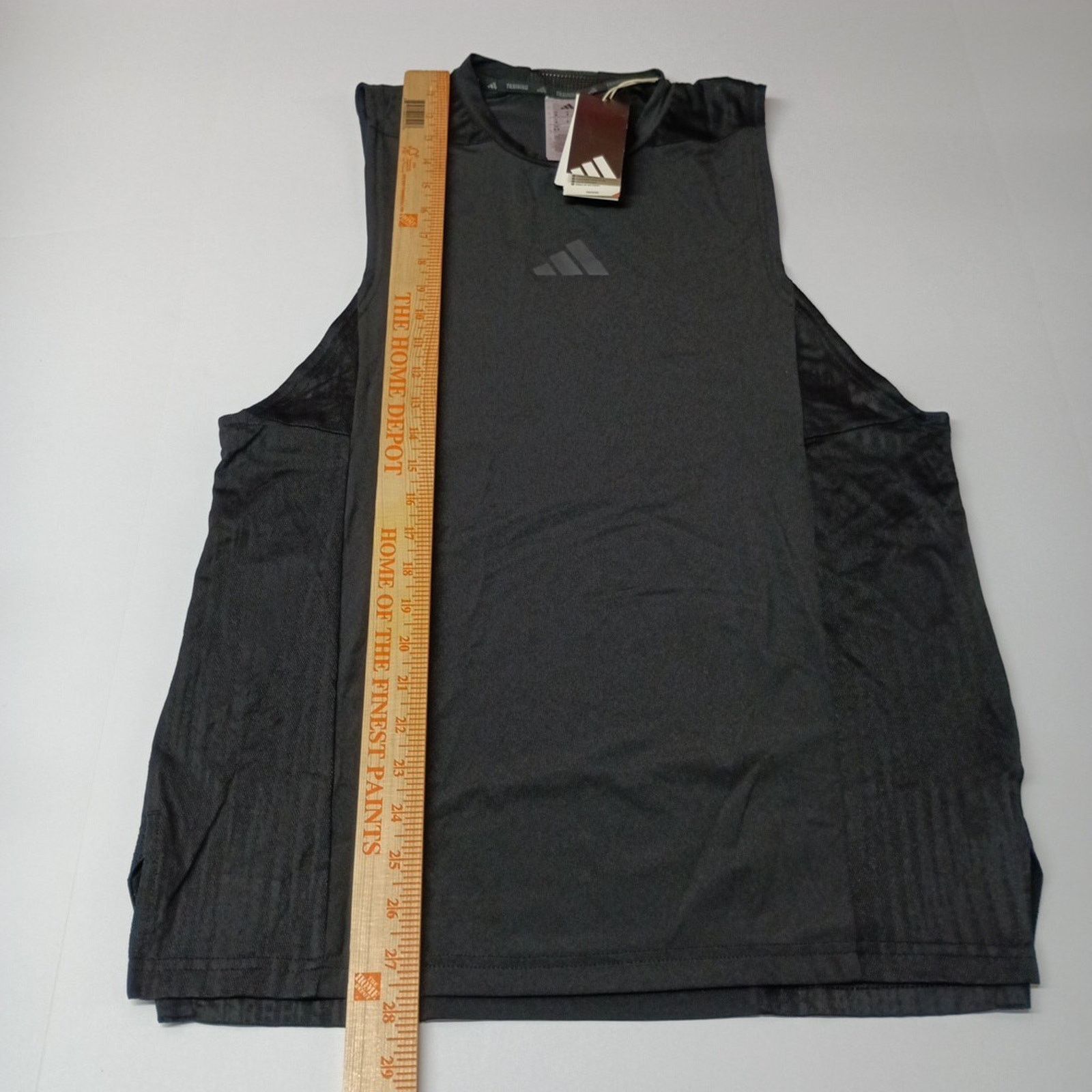 Adidas Adidas Men's Size M Medium D4T Training Tank Top Shirt Black Size US M / EU 48-50 / 2 - 8 Thumbnail