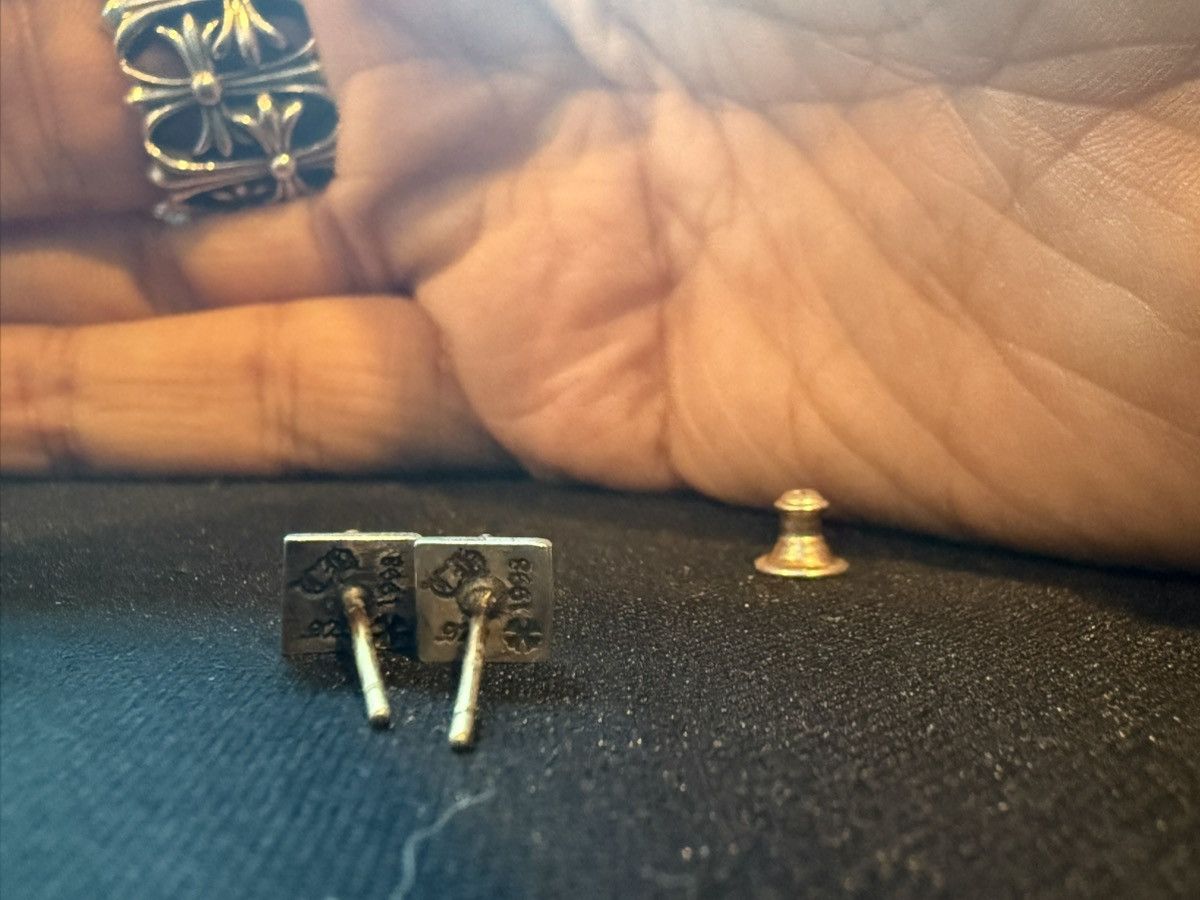 Chrome Hearts Chrome Hearts Pyramid Earring (pair) Size ONE SIZE - 2 Thumbnail