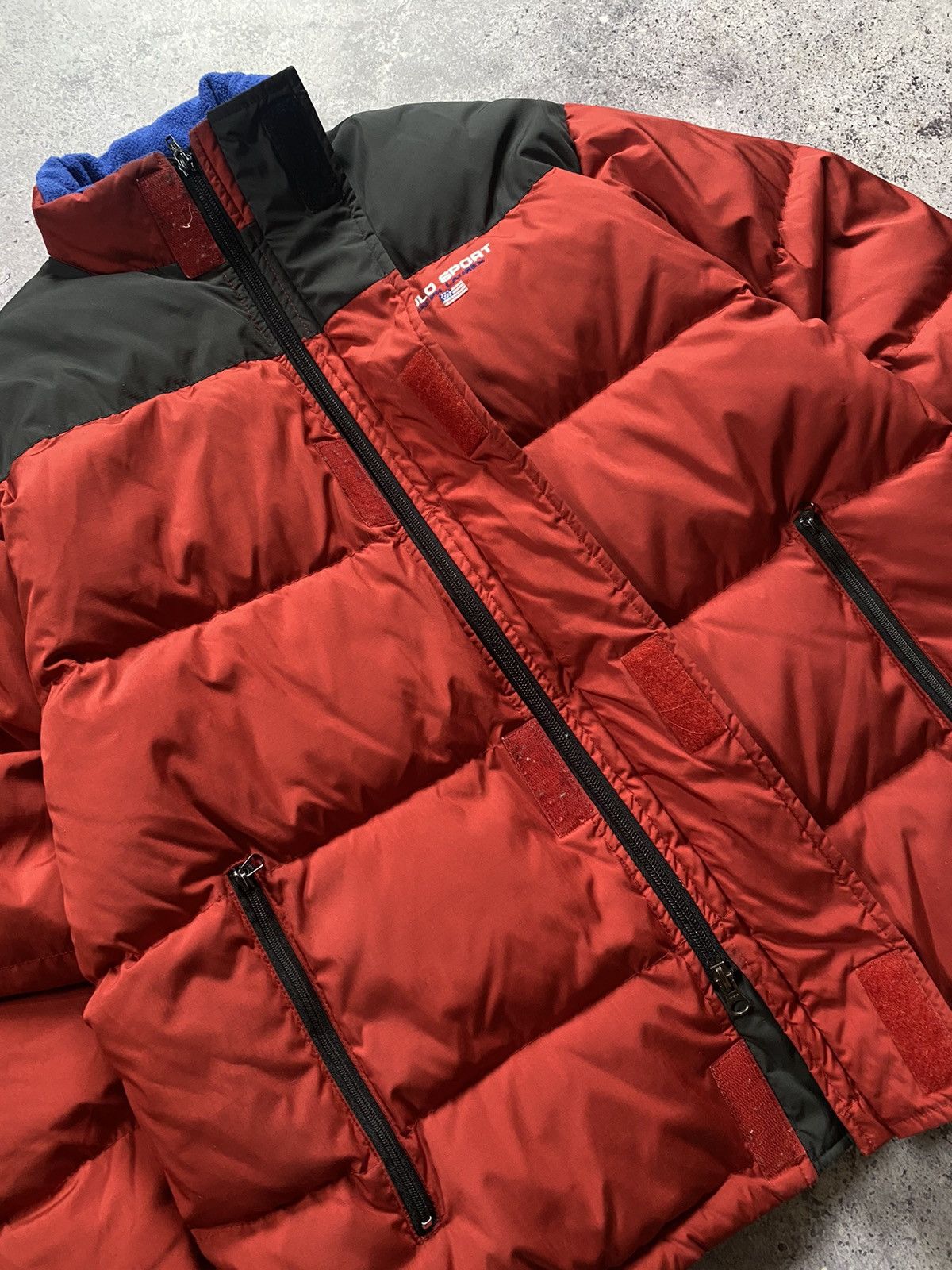 Polo Ralph Lauren × Vintage Vintage 90s Polo Sport Ralph Lauren Puffer Down Jacket Size US L / EU 52-54 / 3 - 4 Thumbnail