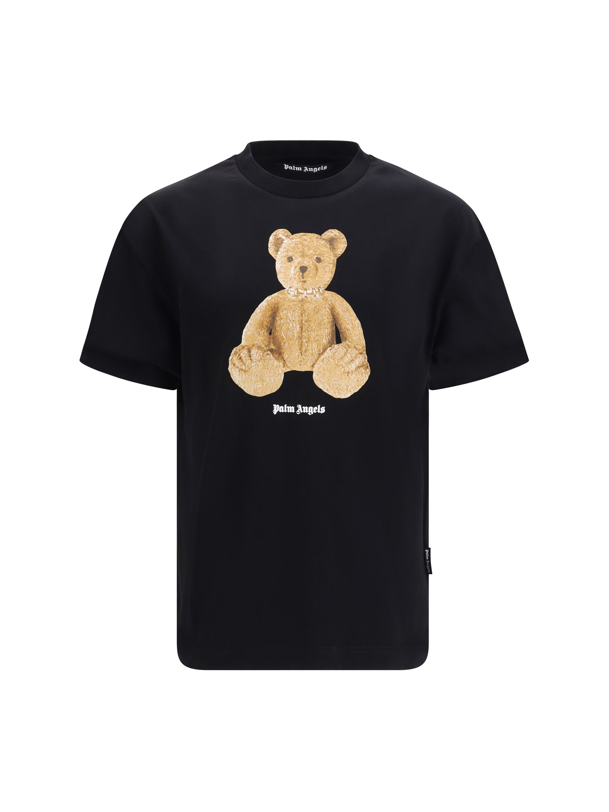 Palm Angels Cotton Bear print T-shirt Size US L / EU 52-54 / 3 - 1 Thumbnail