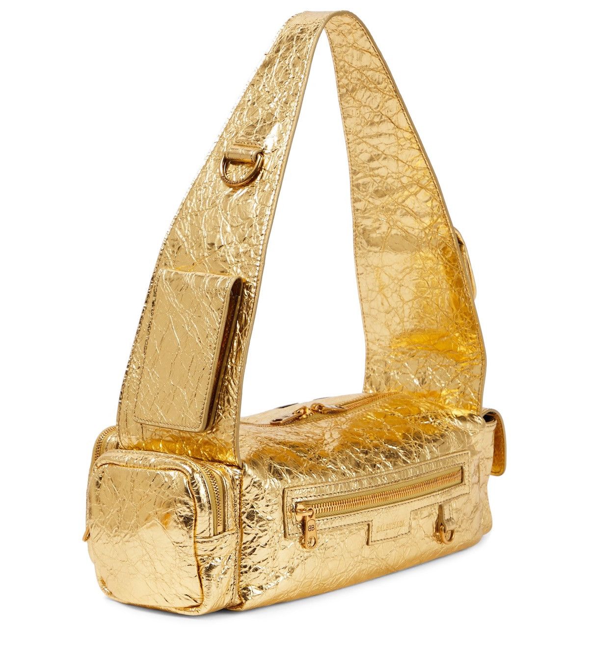 Balenciaga Balenciaga "Superbusy" shoulder sling bag metallic leather Size ONE SIZE - 2 Thumbnail
