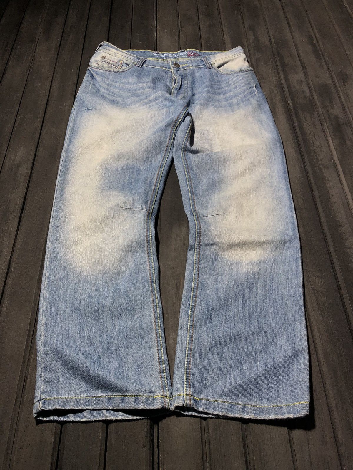 Hysteric Glamour × If Six Was Nine × Japanese Brand VINTAGE 💥HYSTERIC GLAMOUR STYLE DISTRESSED JEANS 90S Size US 32 / EU 48 - 3 Thumbnail