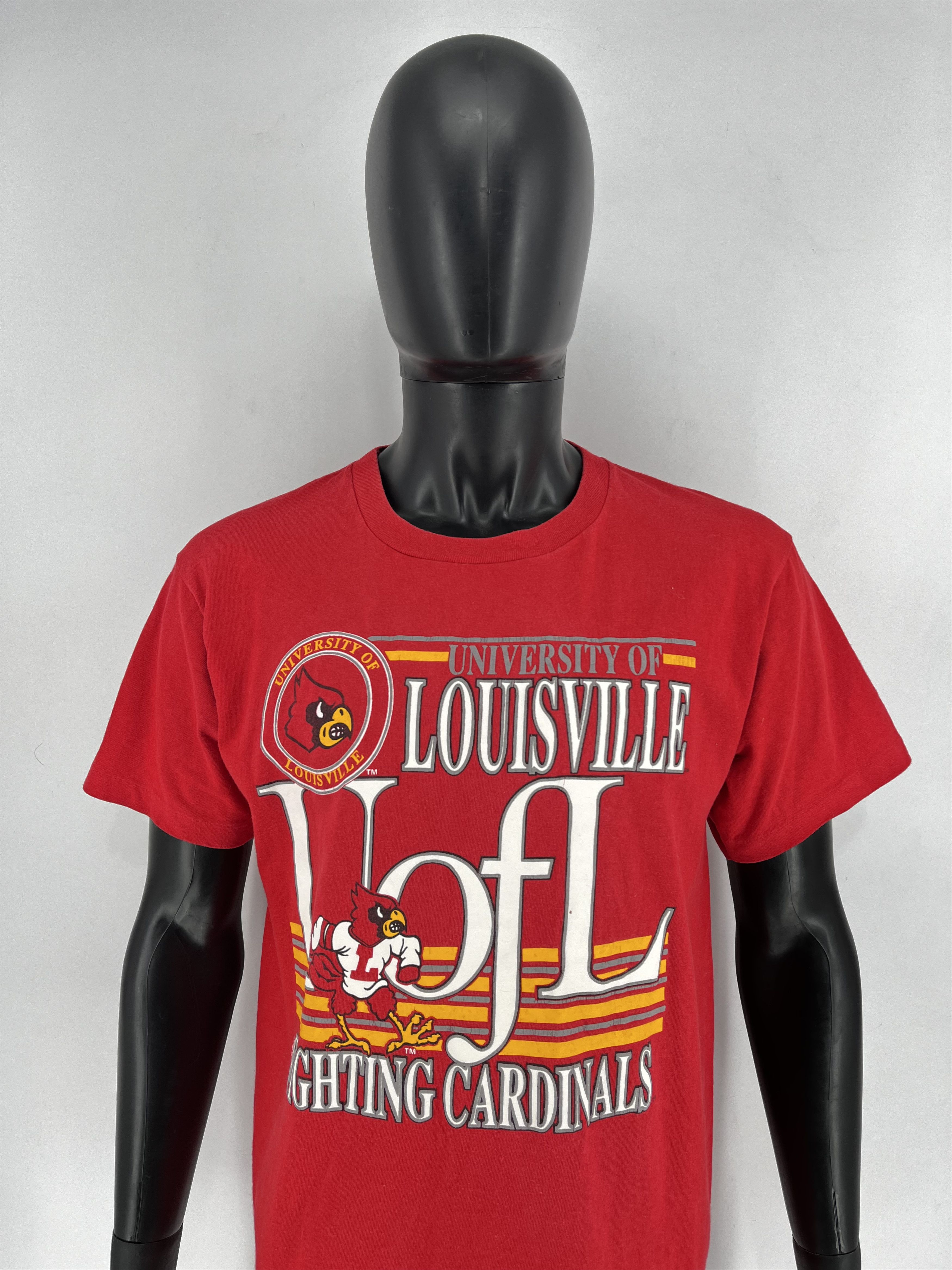 Japanese Brand Vintage Y2K Louisville Fighting Cardinals t-shirts Size US XL / EU 56 / 4 - 1 Thumbnail