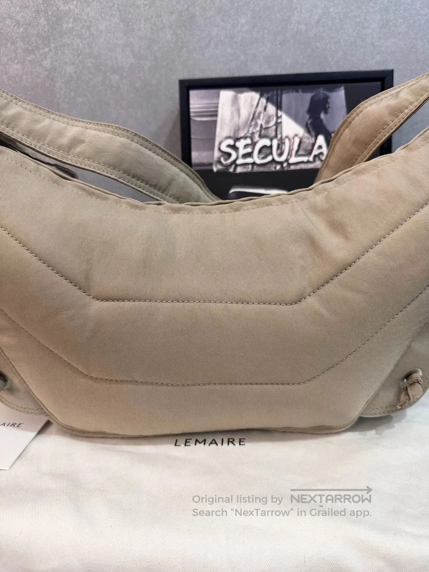 Lemaire Lemaire Small Clay Croissant Bag. Size ONE SIZE - 4 Thumbnail