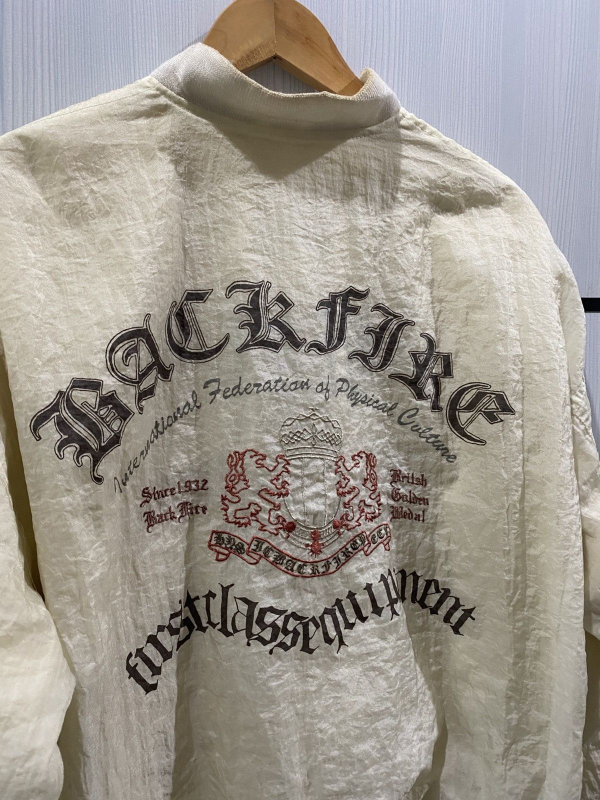 Japanese Brand × Vintage Vintage Back Fire Bomber Jacket Size US M / EU 48-50 / 2 - 13 Thumbnail