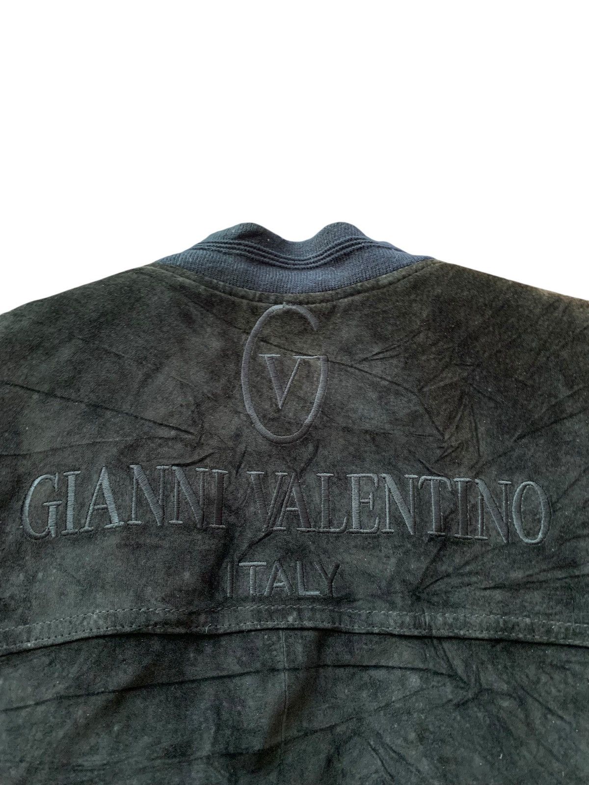 Giovanni Valentino × Valentino 🔥GIANNI VELENTINO LEATHER BOMBER JACKETS Size US L / EU 52-54 / 3 - 8 Thumbnail