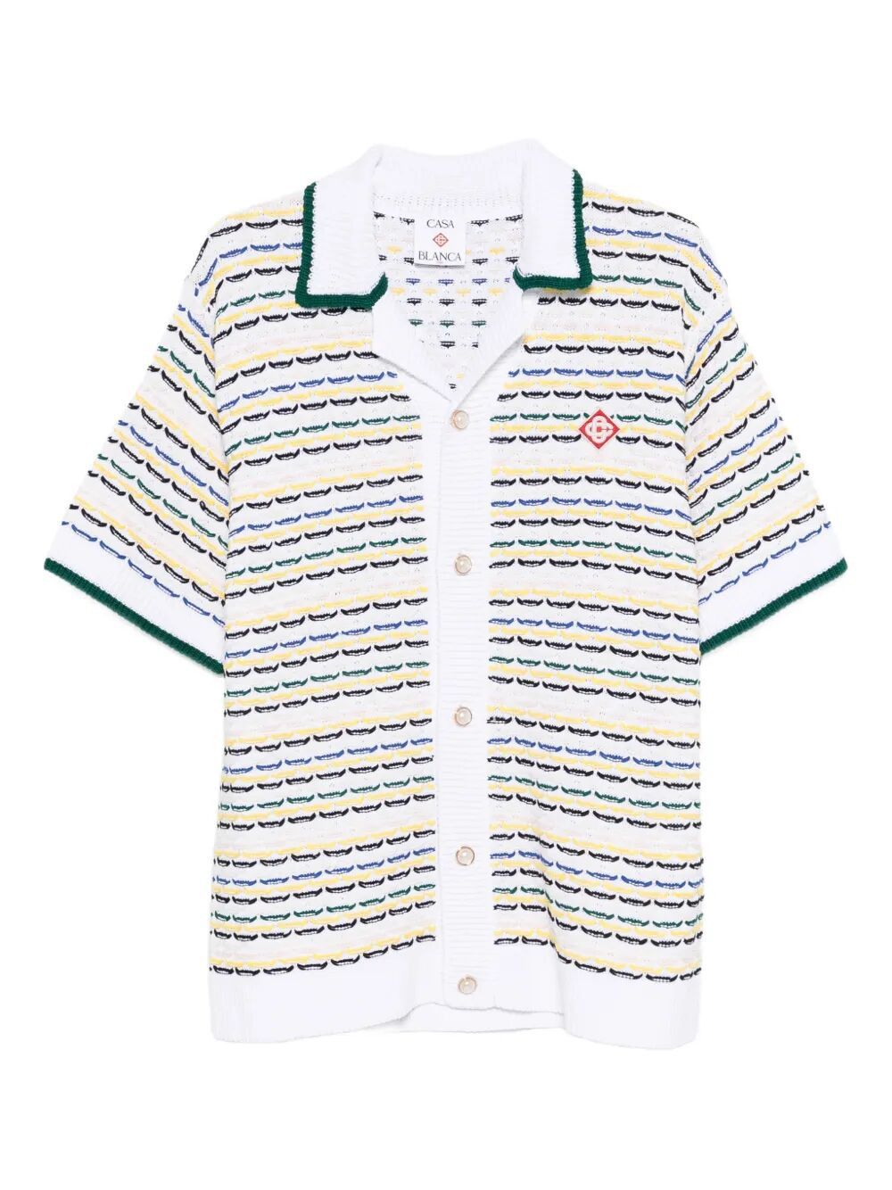 Casablanca "TUCK STITCH" SHIRT Size US L / EU 52-54 / 3 - 1 Thumbnail