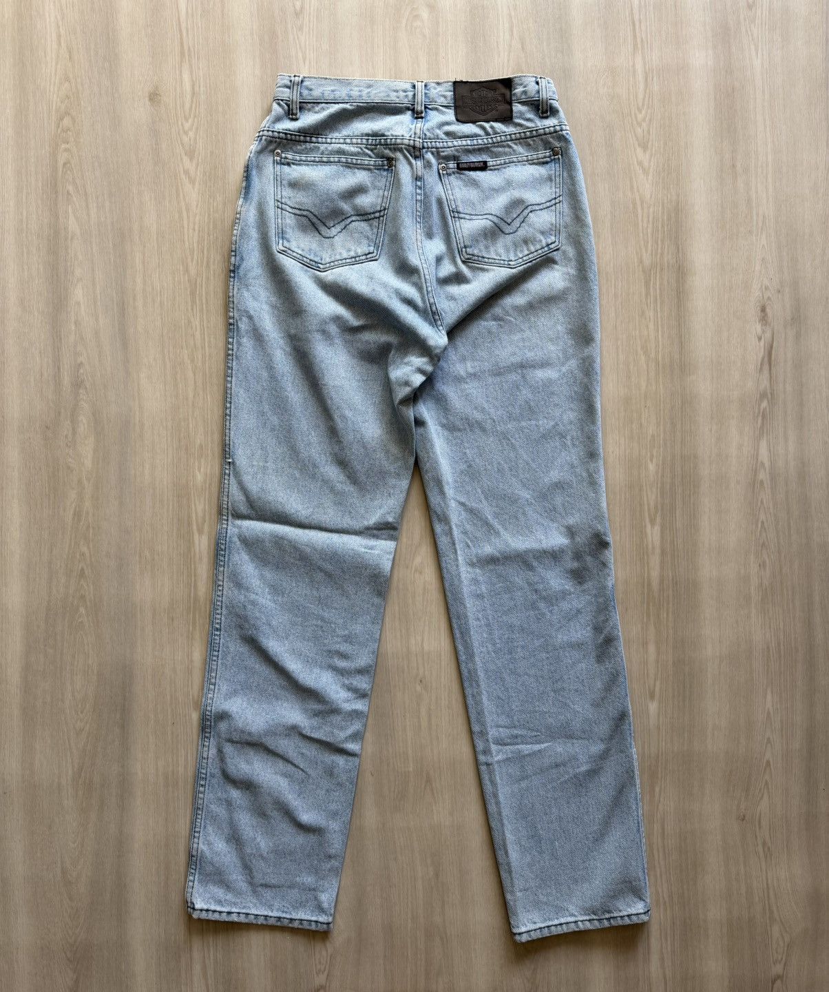Harley Davidson Vintage Harley Davidson Jeans Made In USA 32x34 *31x33 Size US 31 - 2 Thumbnail