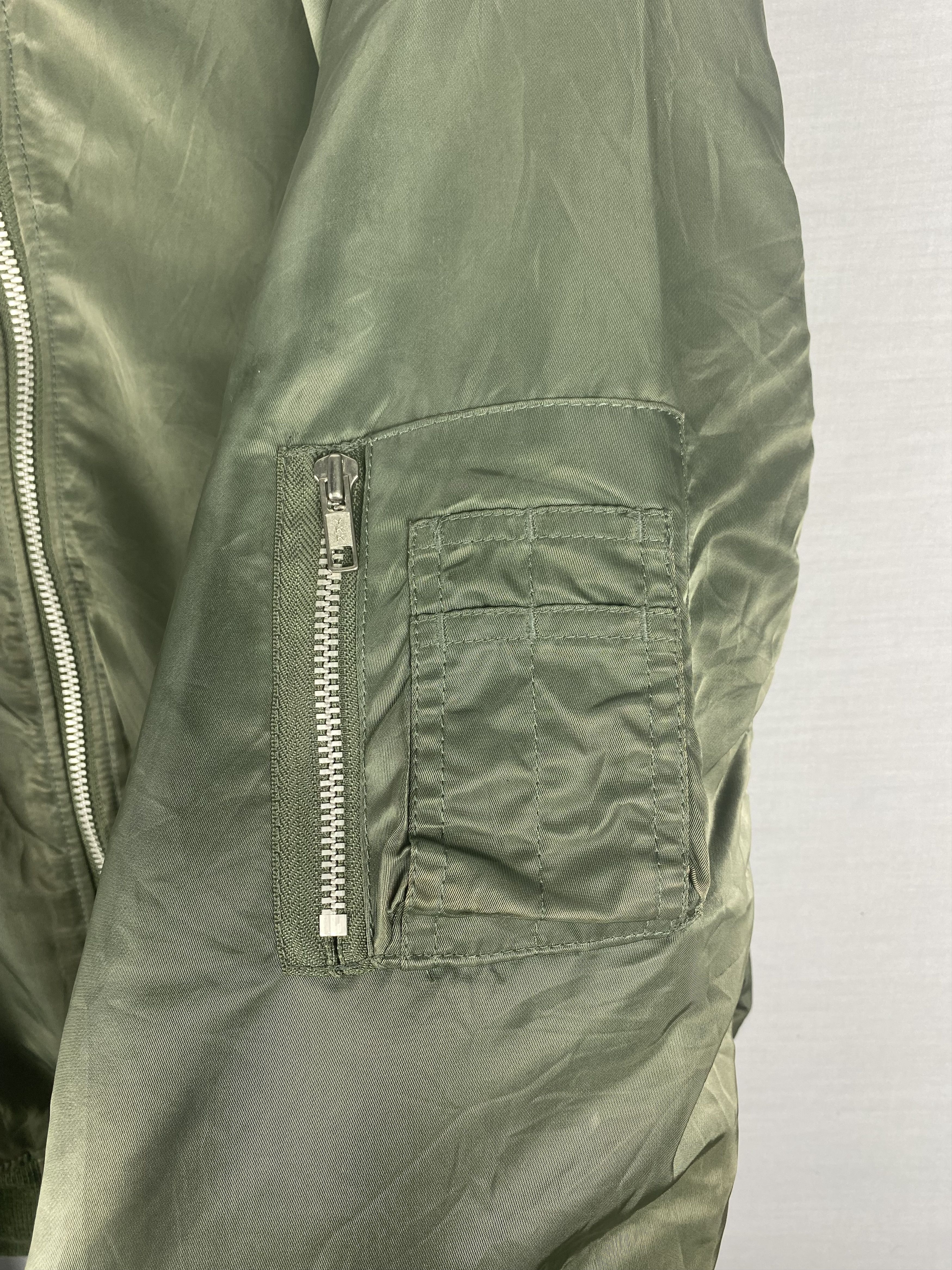 Japanese Brand Vintage Japanese Brand Zip Up Bomber Jacket Size US L / EU 52-54 / 3 - 6 Thumbnail