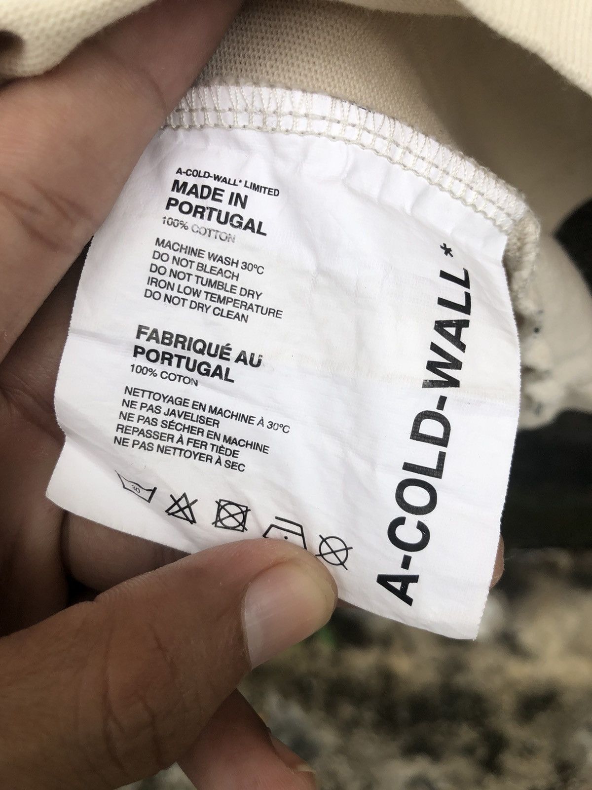 A-COLD-WALL* A-COLD-WALL* ACW Logo Tee Size US L / EU 52-54 / 3 - 3 Thumbnail