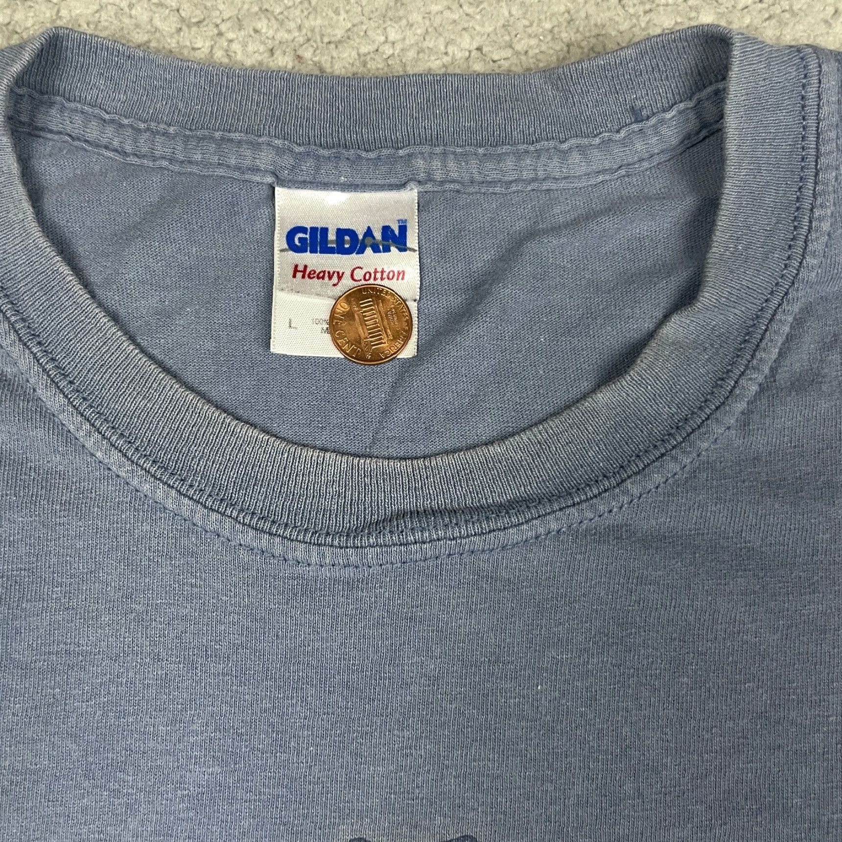 Vintage VINTAGE Shark TShirt Men Large Gray California Underwater Adventure 90s Sharks T-Shirt with Pockets Crew Neck Short Sleeve Cotton Shirt Mens Size US L / EU 52-54 / 3 - 6 Thumbnail