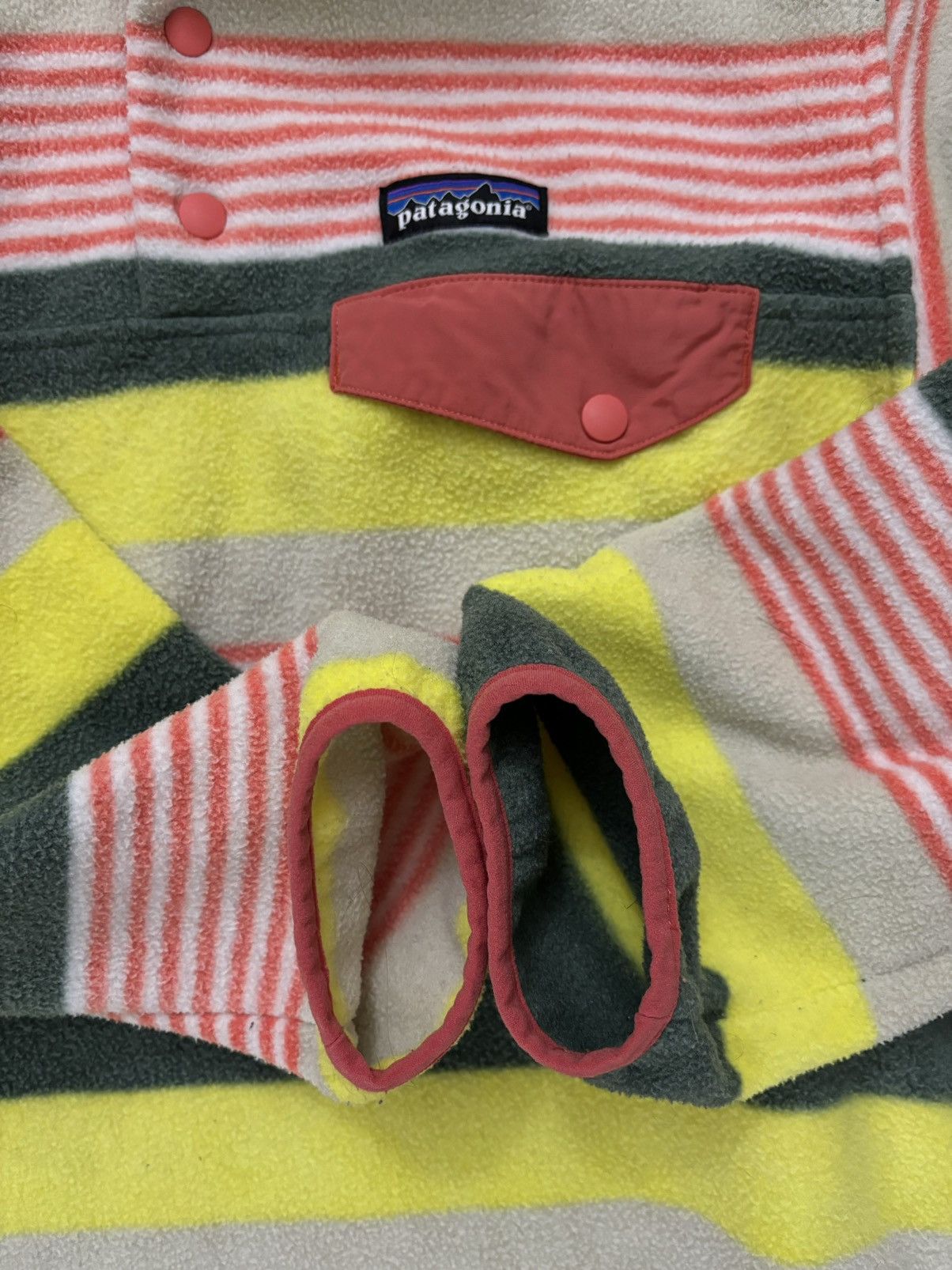 Patagonia 🍭Patagonia Women’s Synchilla Snap Fleece (Sz M) Size M / US 6-8 / IT 42-44 - 3 Thumbnail